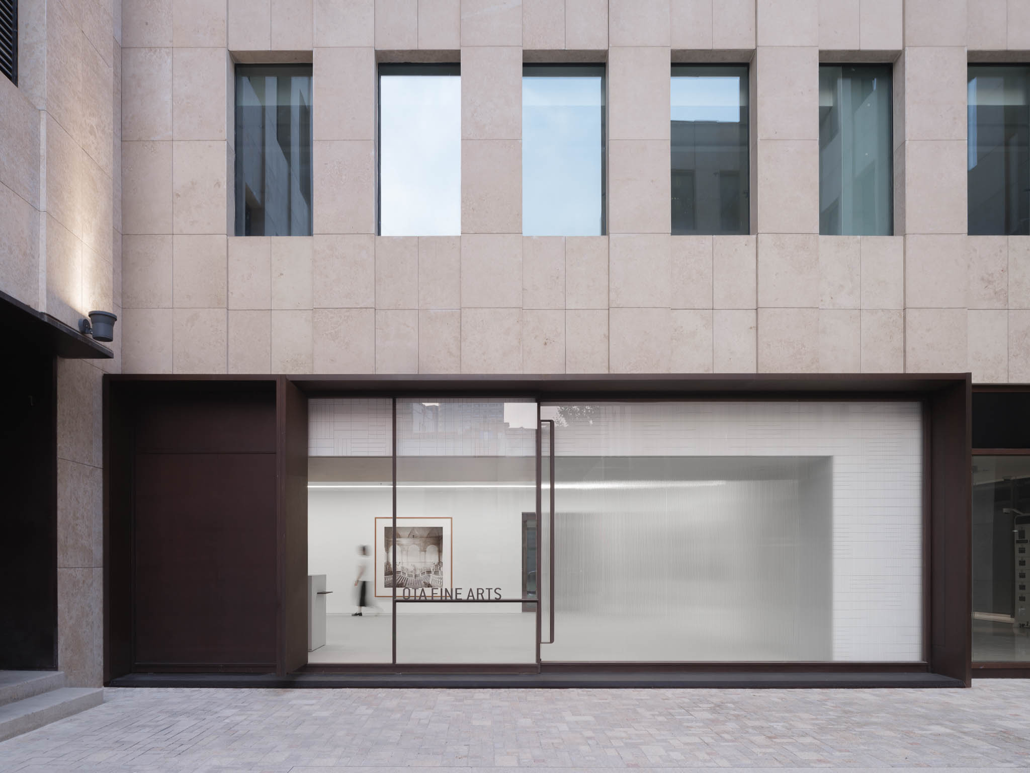Facade of Ota Fine Arts Gallery in Rockbund, Shanghai