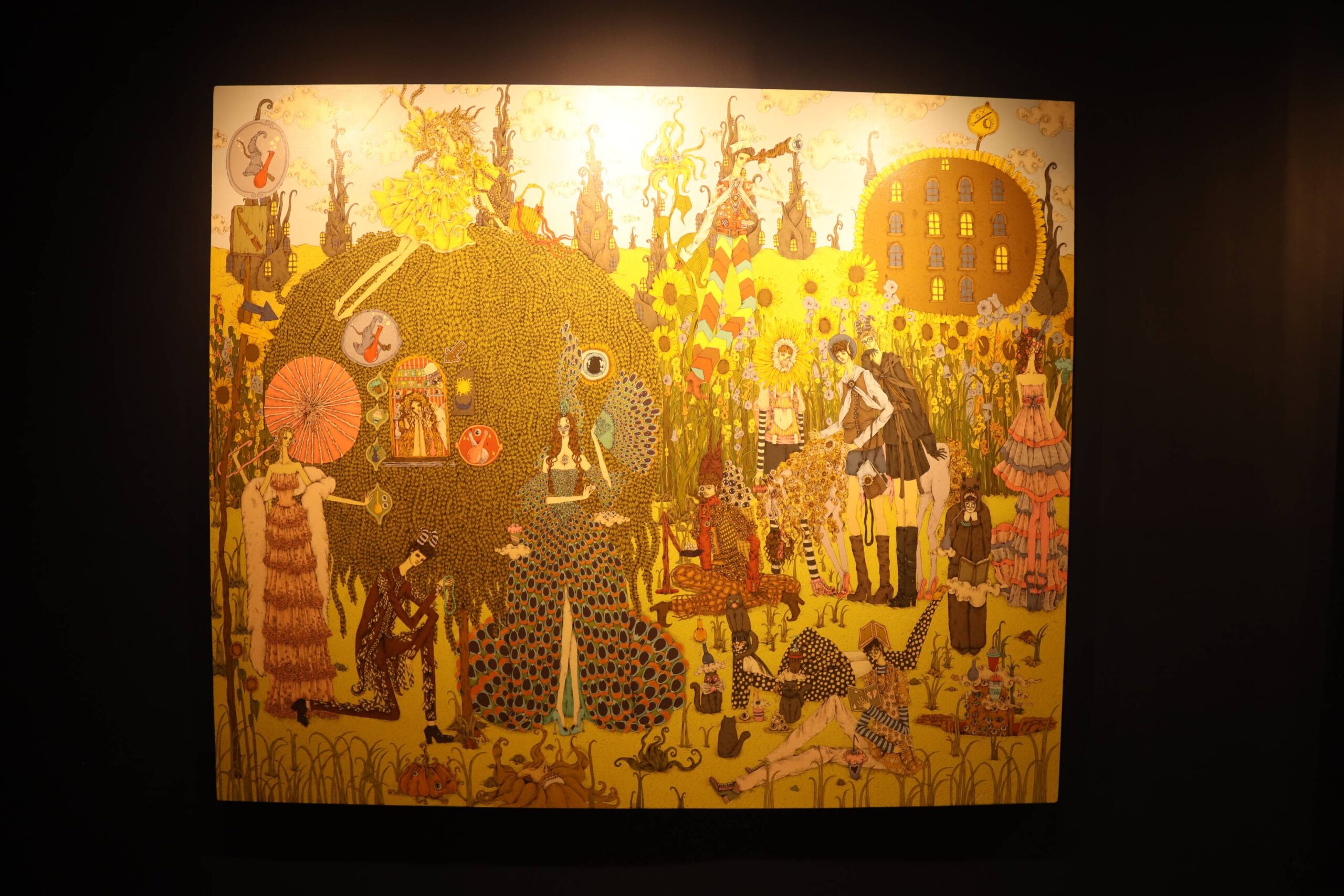 Paintings exhibited for the Karen H. Montinola Selection at Art Fair Philippines 2024.