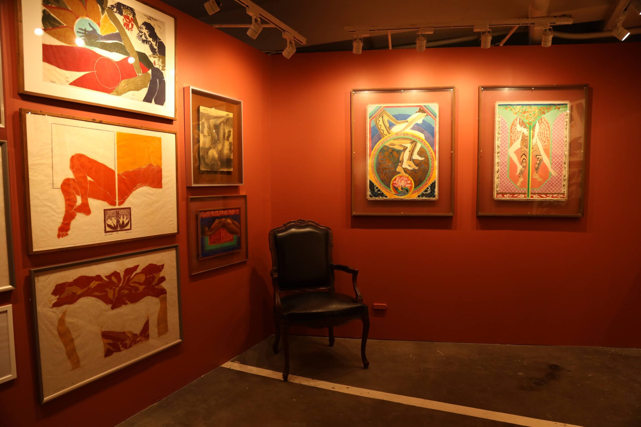 Nude paintings for the Rod Paras-Perez exhibit at Art Fair 2024, contemporary arts in the Philippines.