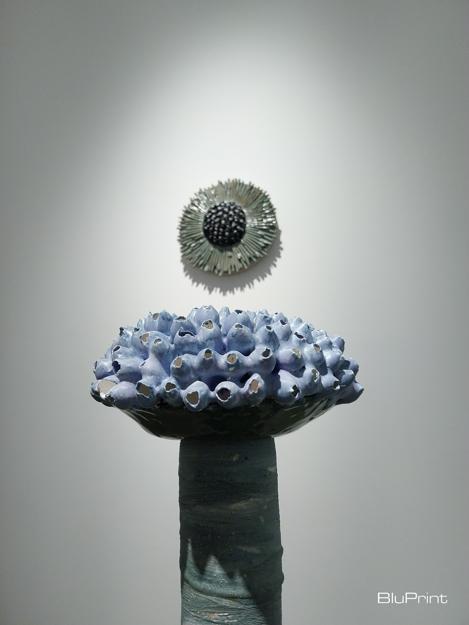 "Radiance 1" (top) and "From the Desert 1" from Tessy Pettyjohn's "A Light in Everything." Photos by Patricia F. Yap.