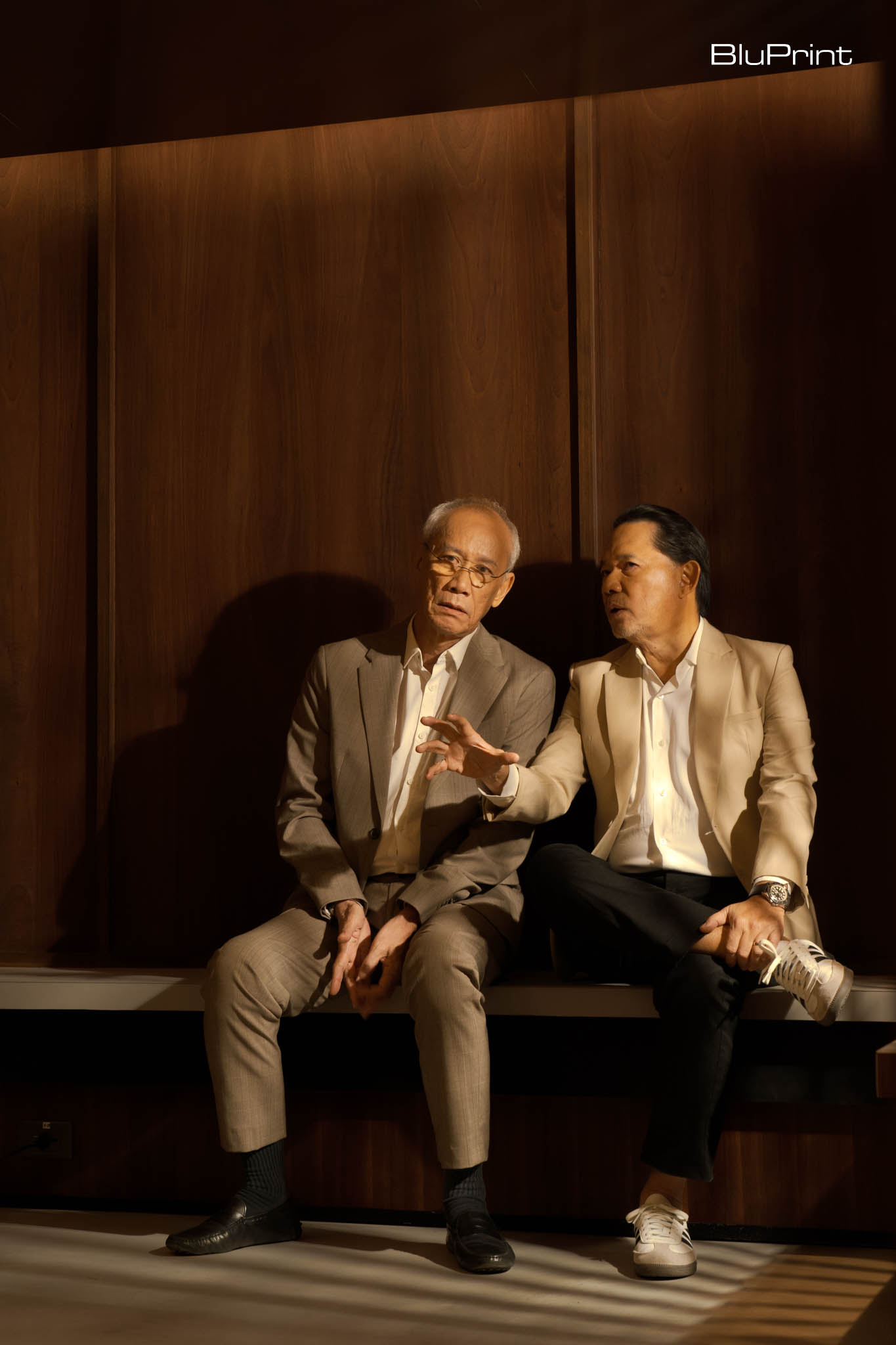 Bong Recio and Meloy Casas having a conversation on Philippine architecture.