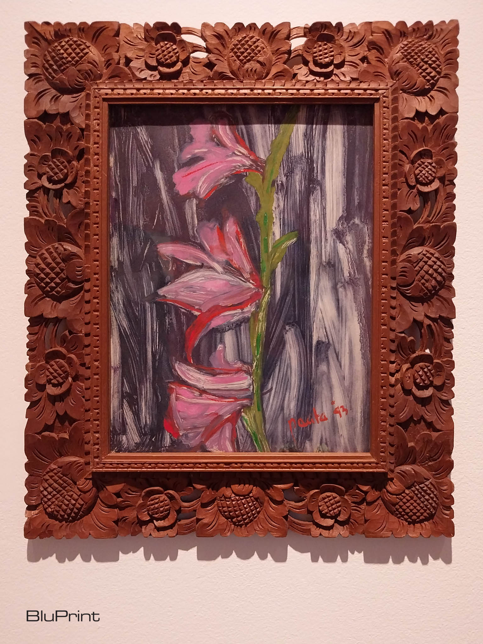 "Rose Damask" by Pacita Abad. Photo by Patricia F. Yap.