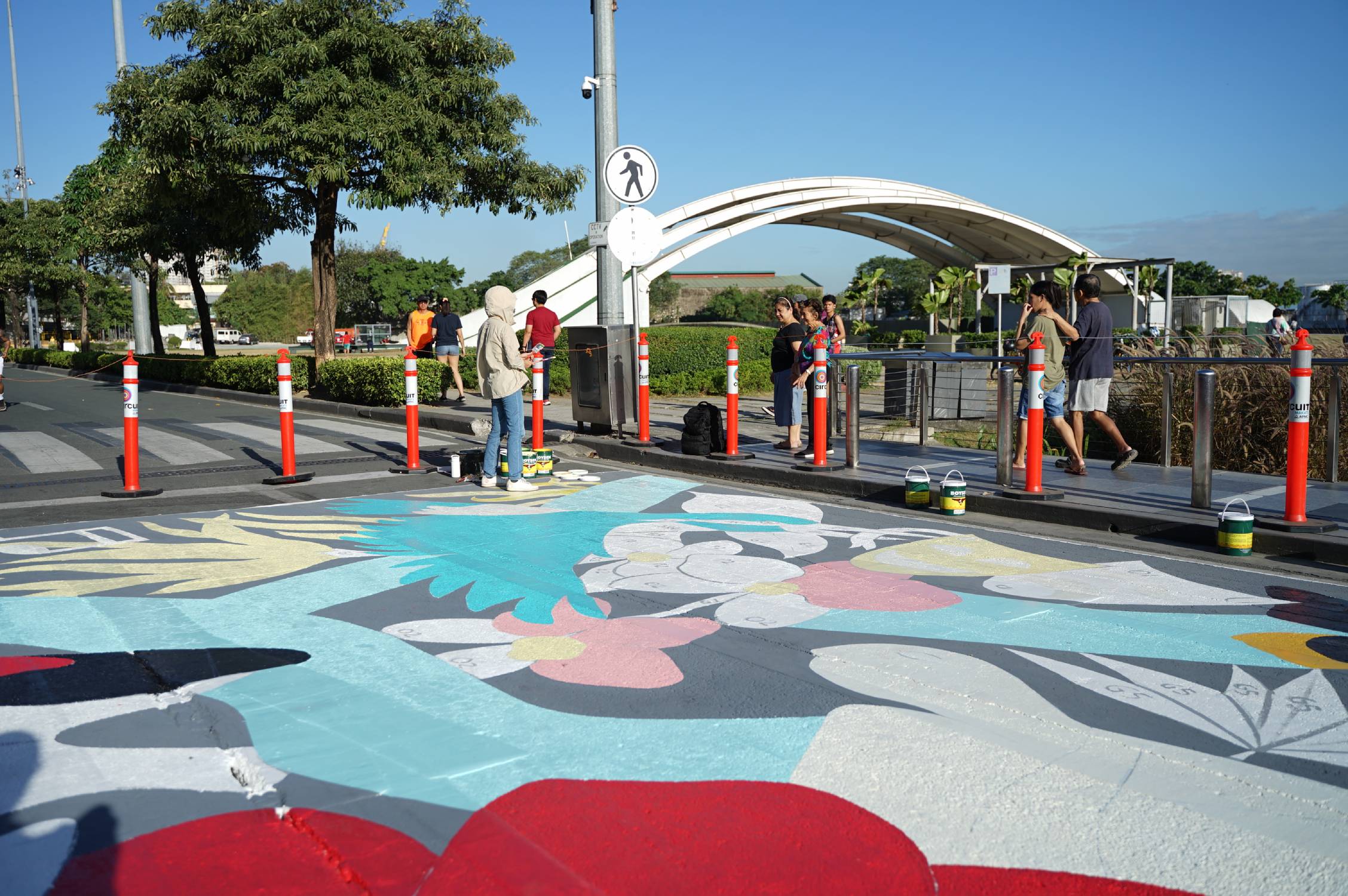 "Meditations on Biodiversity" mural by Anina Rubio. Source: The Art House.