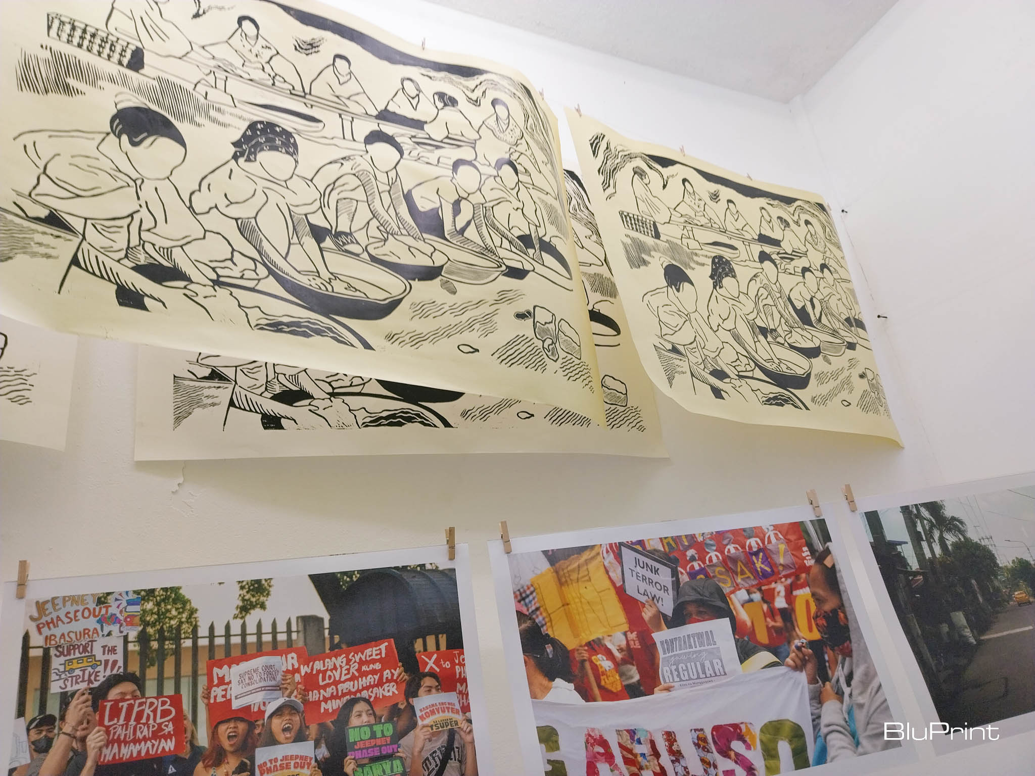 "Mag-alburoto Yellow" by Saya Villacorta. Photo by Elle Yap.