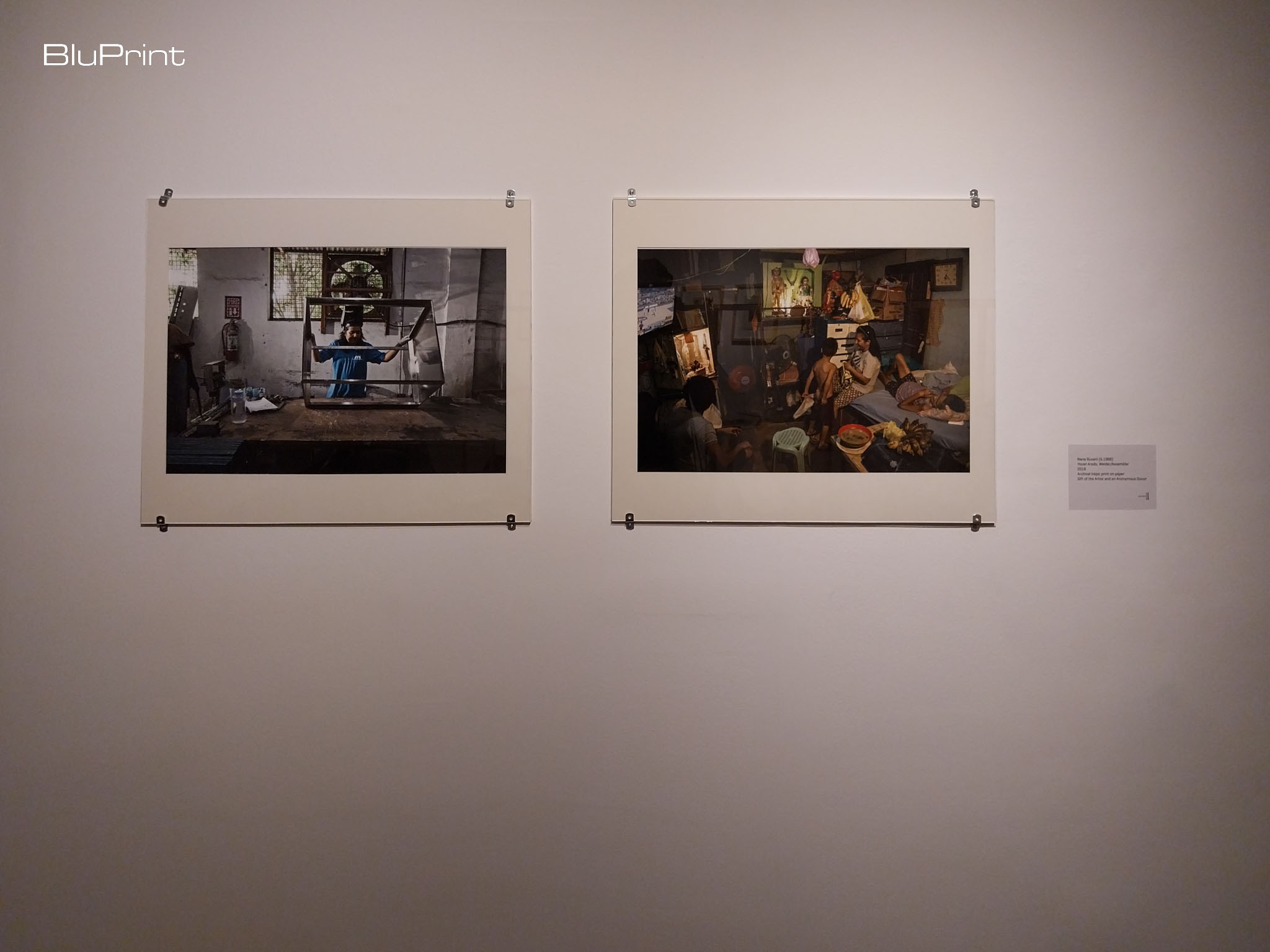 Works by Nana Buxani exhibited during "Matrix II." Photo by Elle Yap.