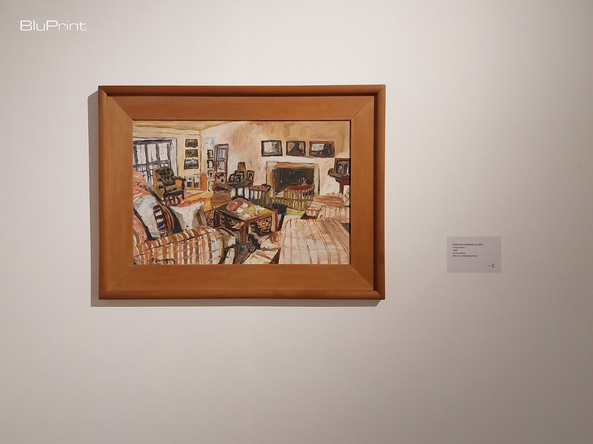 "Living Room I" by Francesca Enriquez Photo by Elle Yap.