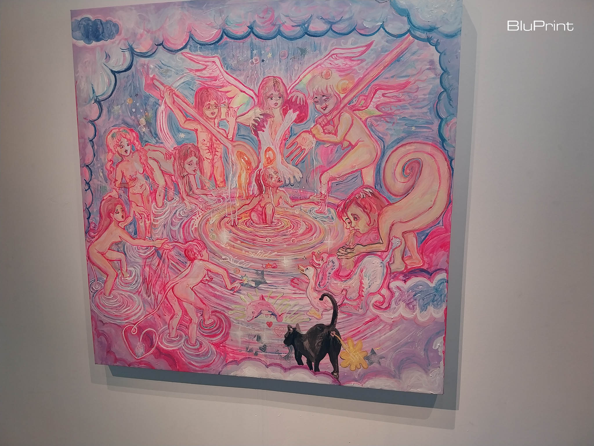 "when animals look back, when you're naked: shapeshfiting" by Jeona Zoleta. Photo by Elle Yap.