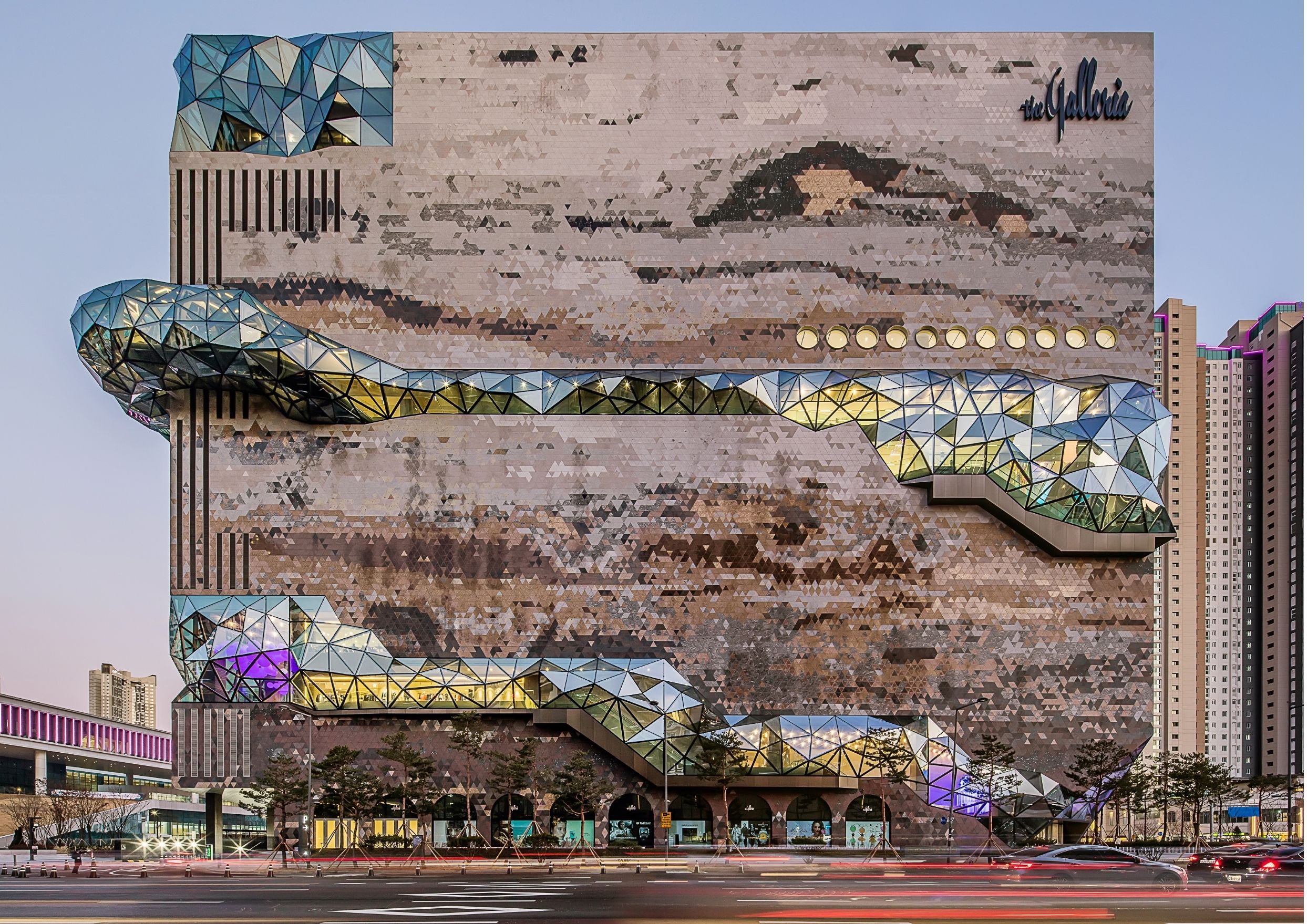 Galleria in Gwanggyo, Seoul by OMA