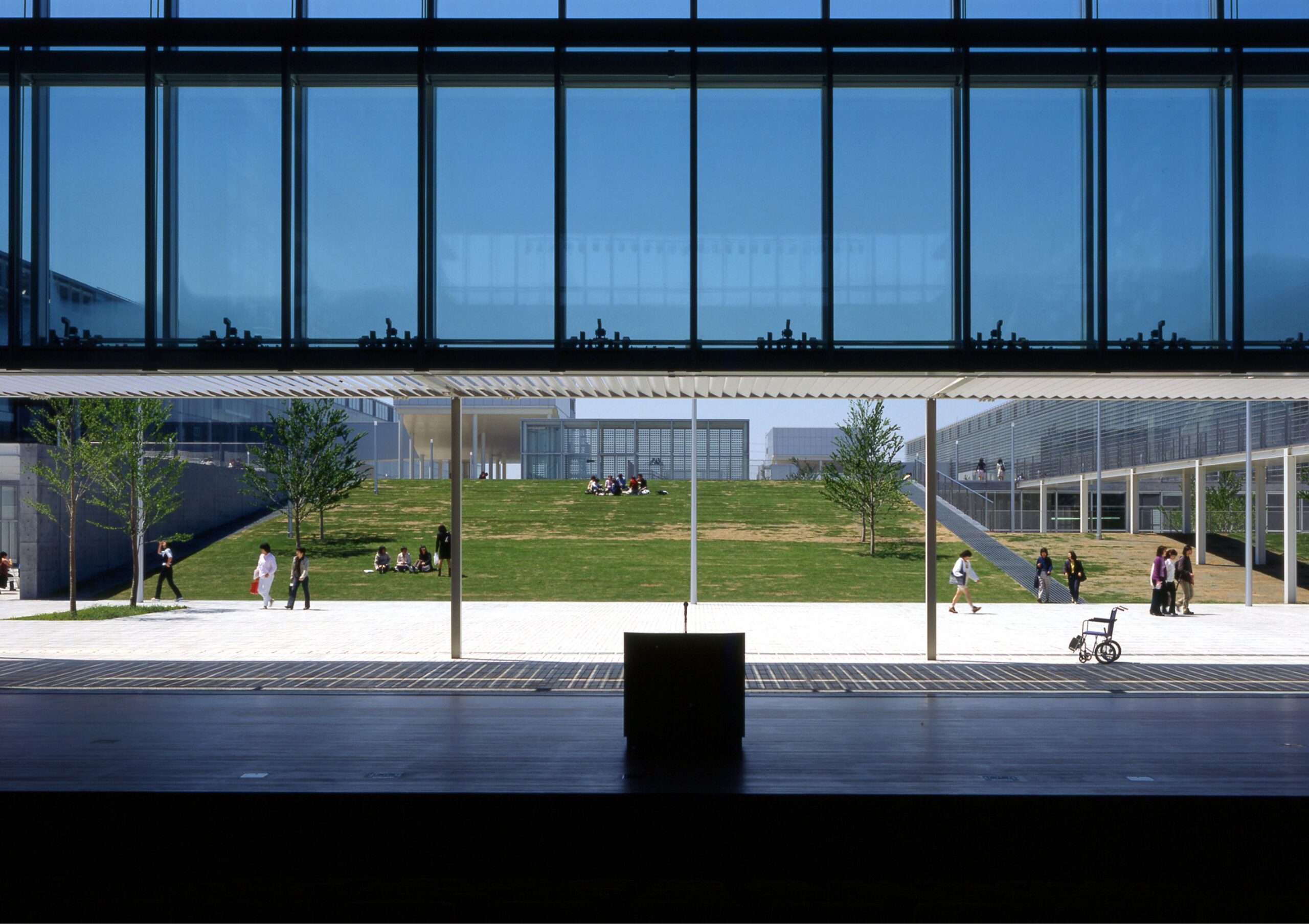 Saitama Prefectural University by Riken Yamamoto, Pritzker Architecture Prize awardee.