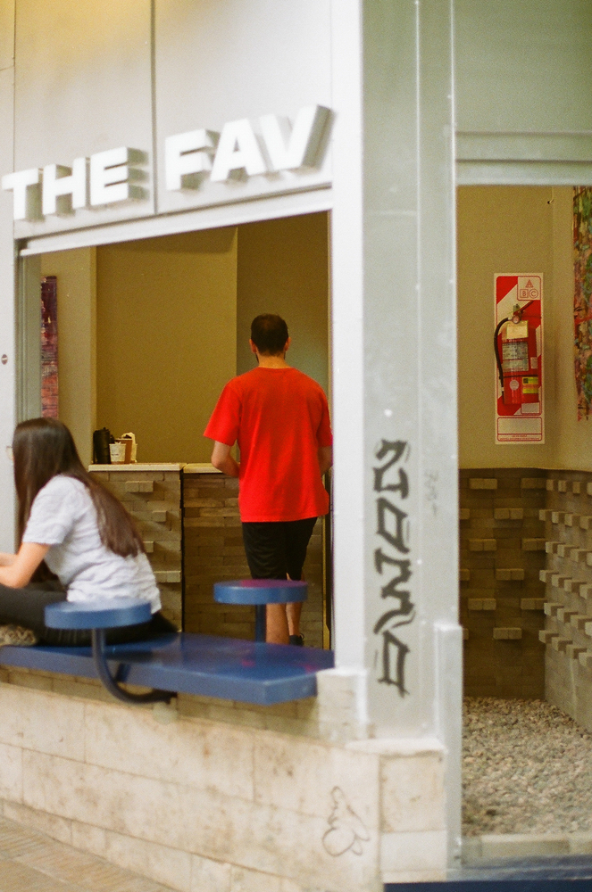 A view of inside The Fav Cafe. Photo by Ana Salazar Altamira.