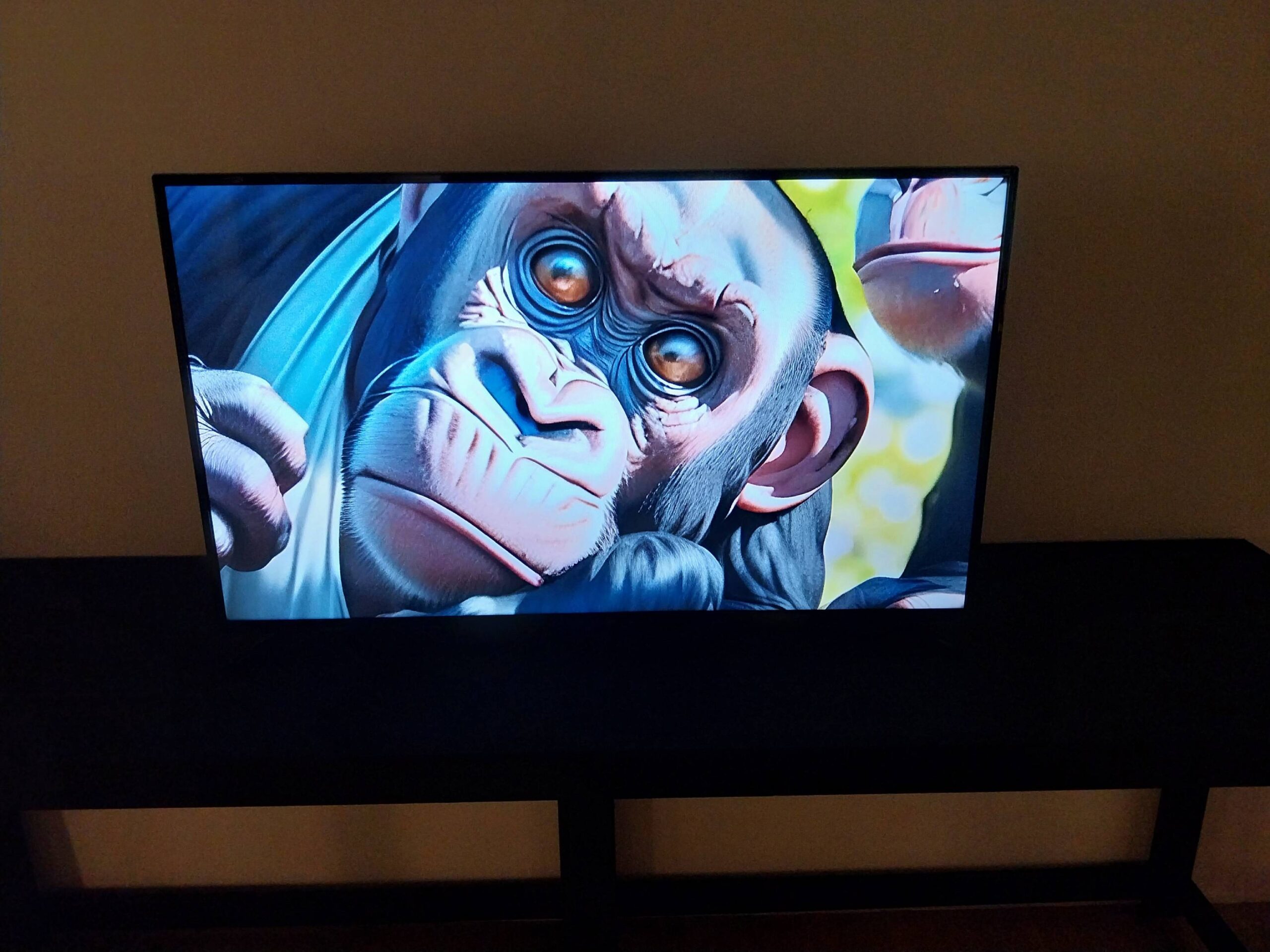 A digital rendition of a gorilla. Photo by Elle Yap.