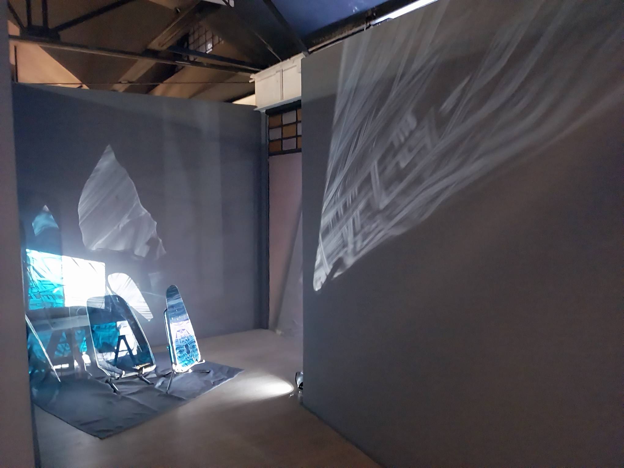 "Talinghaga" by Annie Pacaña from an angle. Photo by Elle Yap.