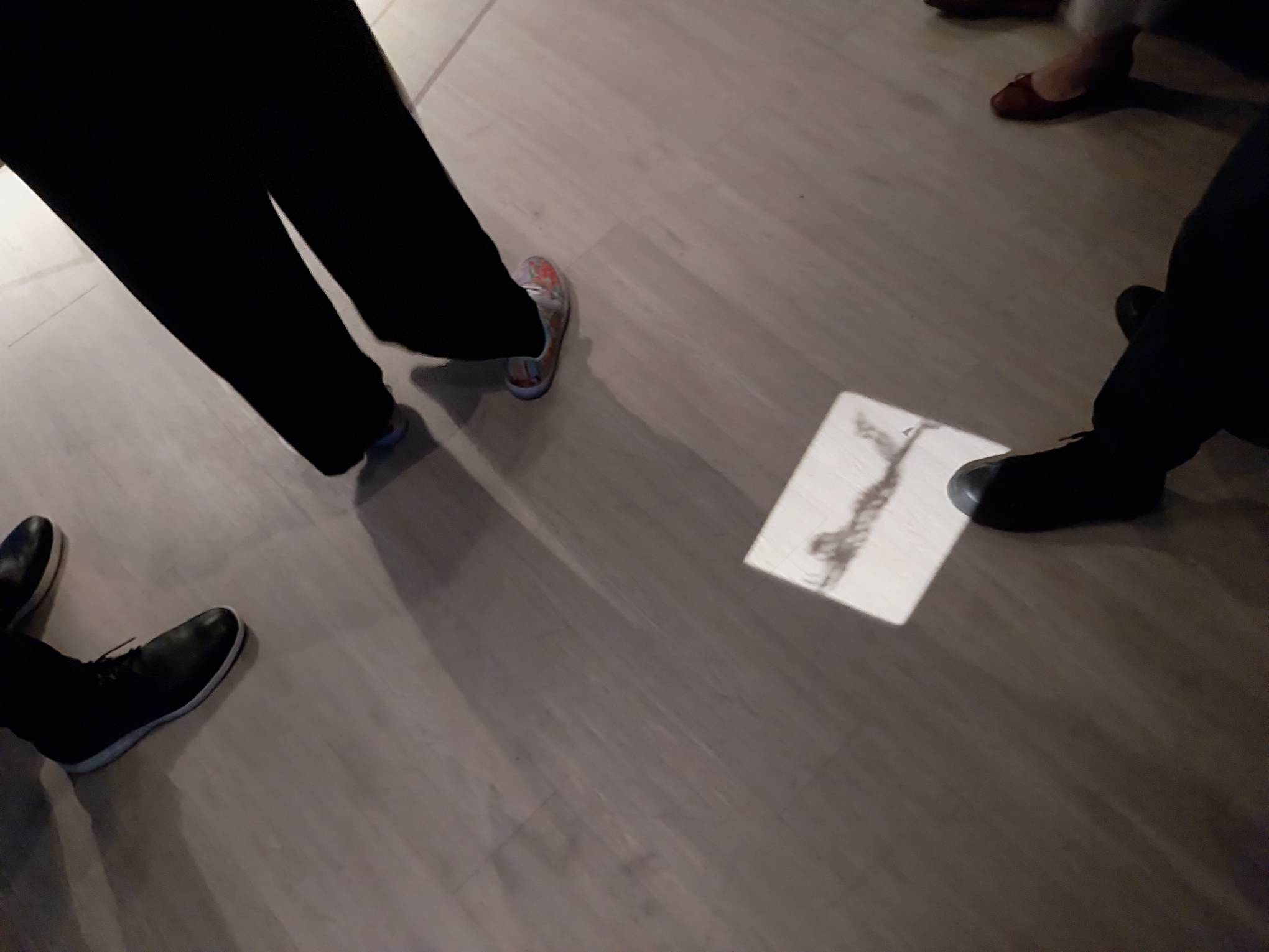 A reflection of one of the mirrors. Photo by Elle Yap.