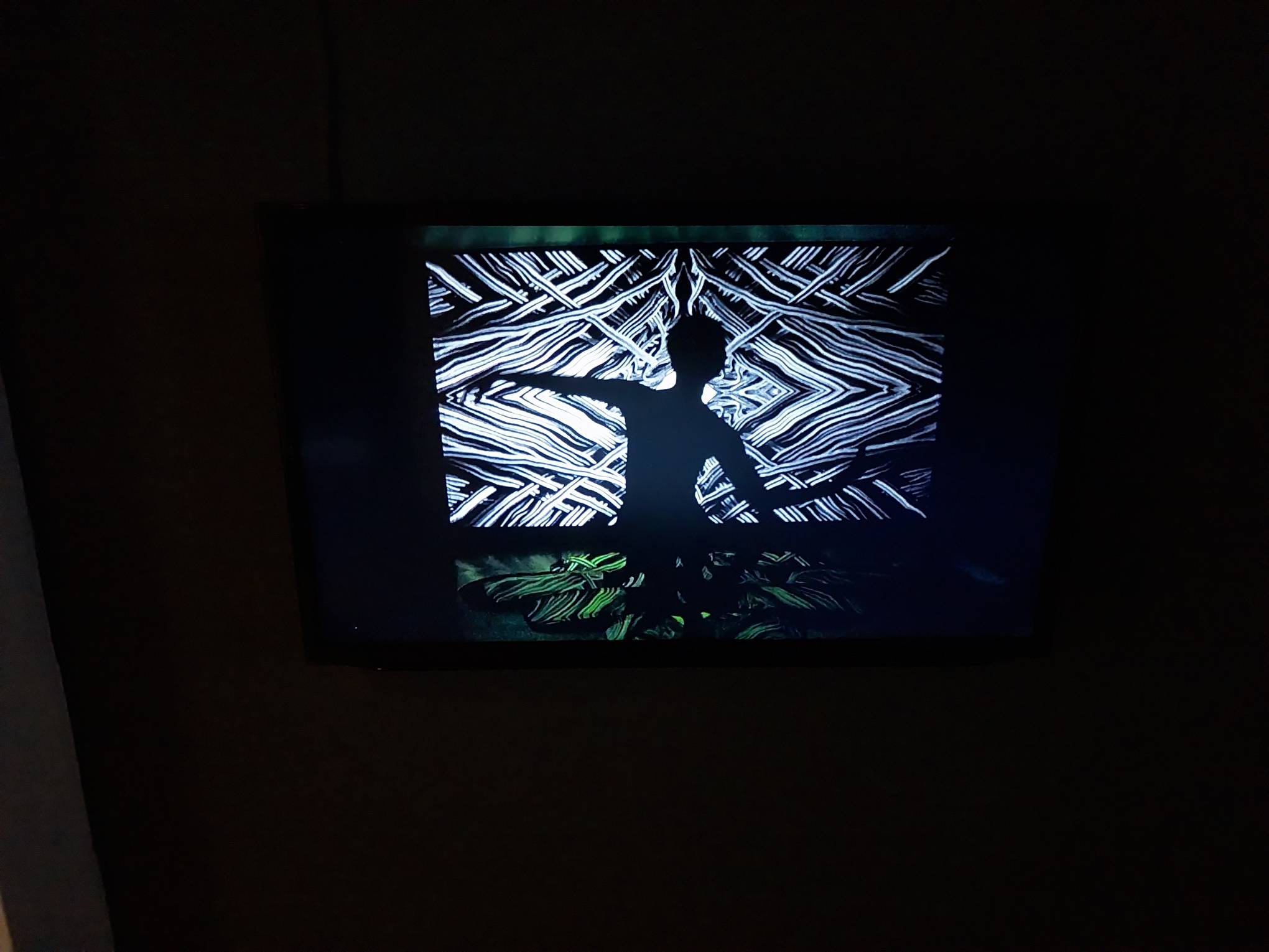 Frames from "Baile" containing "Angles of Reflection." Photo by Elle Yap.