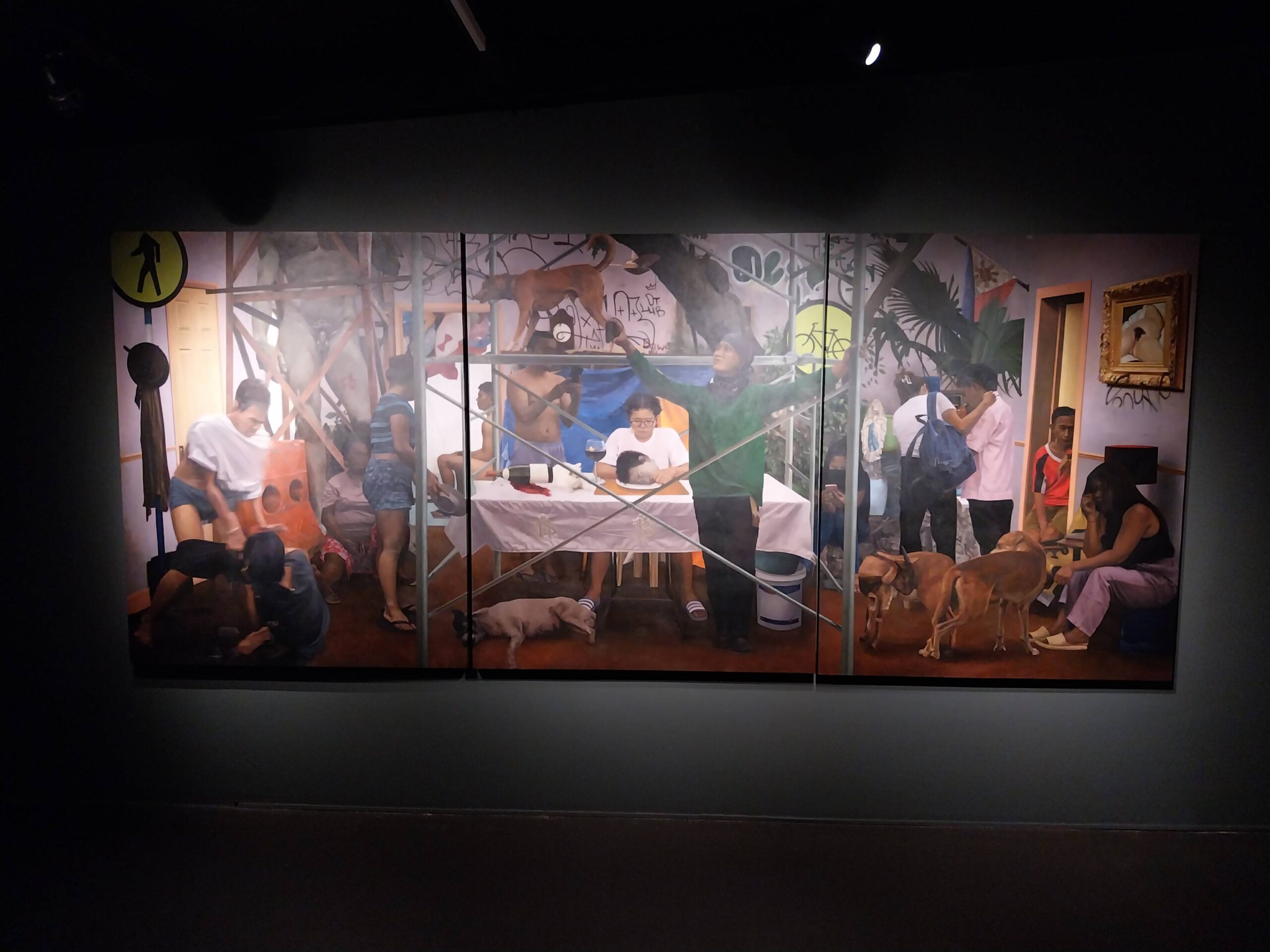 “Are We What We Eat?” by Rap Carlito. Photo by Elle Yap.