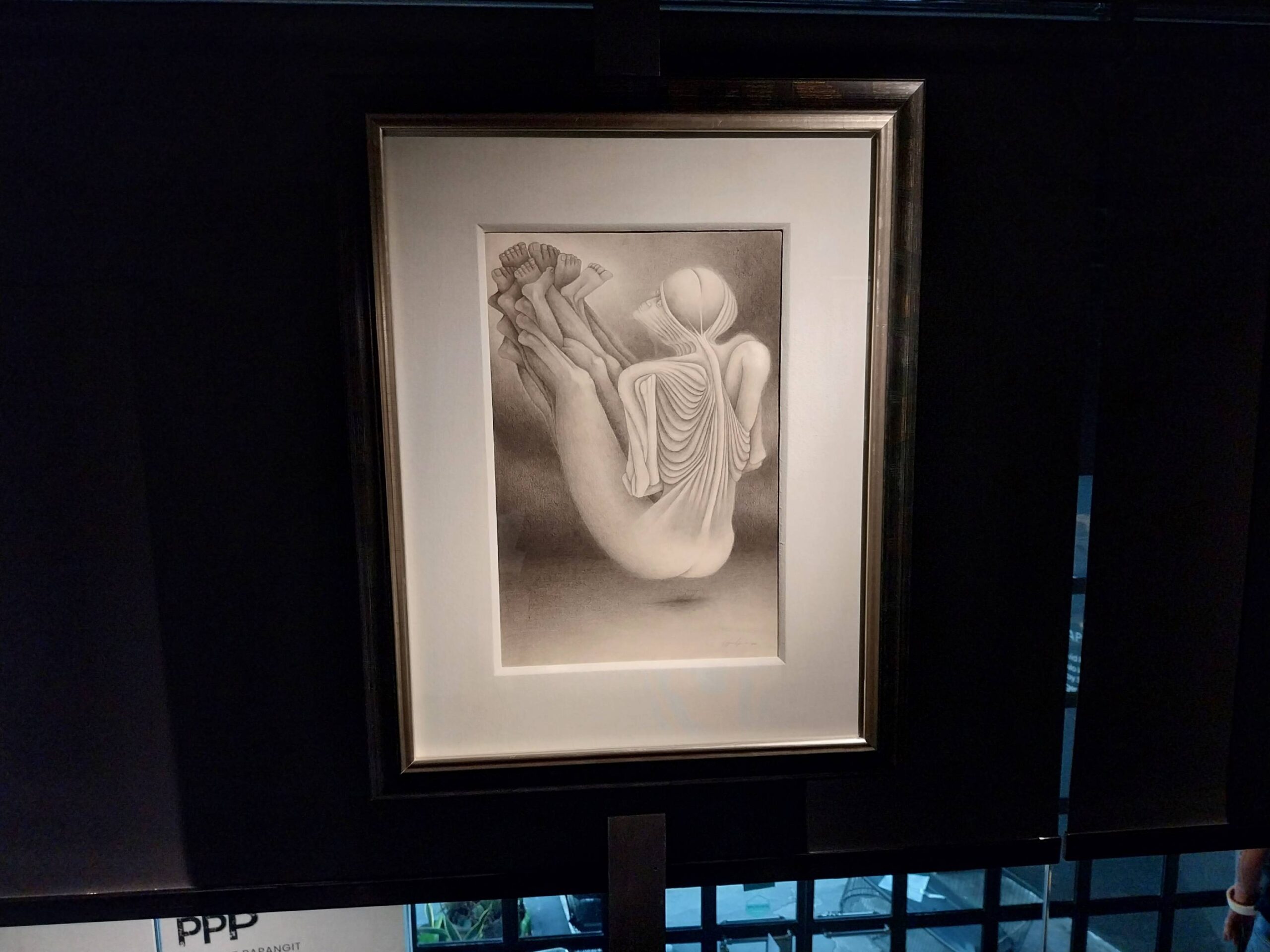 Exhibited in Modeka Art, "Ataraxia" by Jayvee Necesario. Photo by Elle Yap.