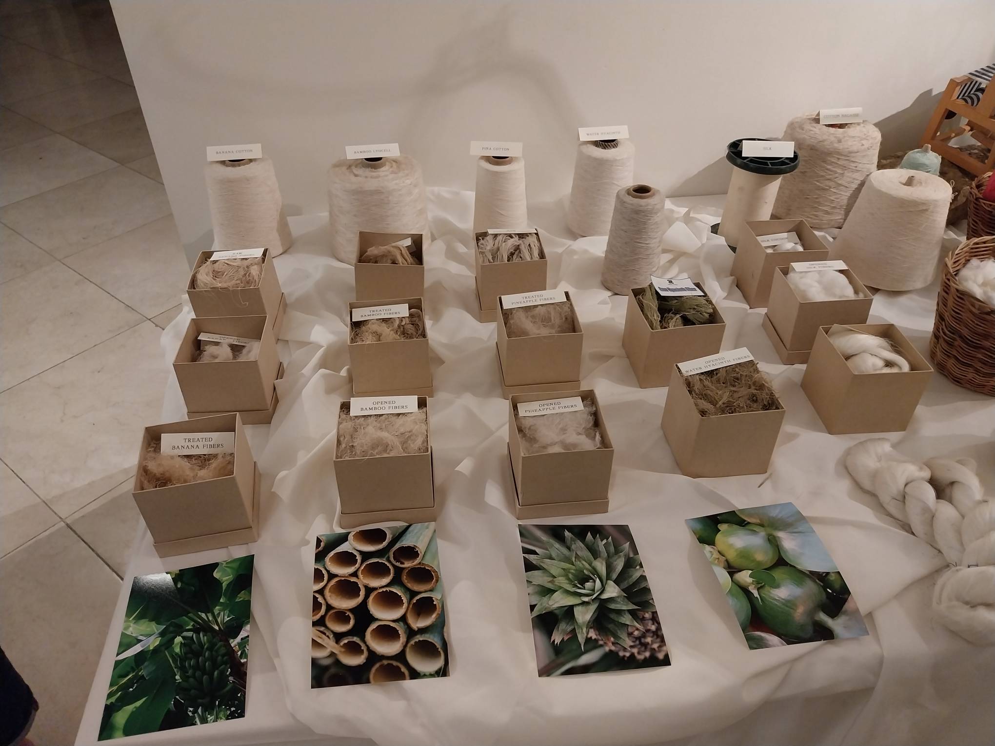 Different types of threads. Photo by Elle Yap.