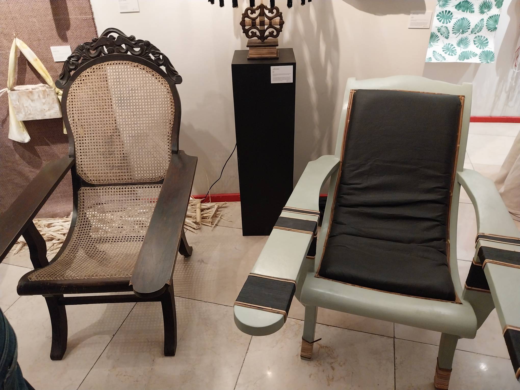 A lounging chair made by Artifeks. Photo by Elle Yap.