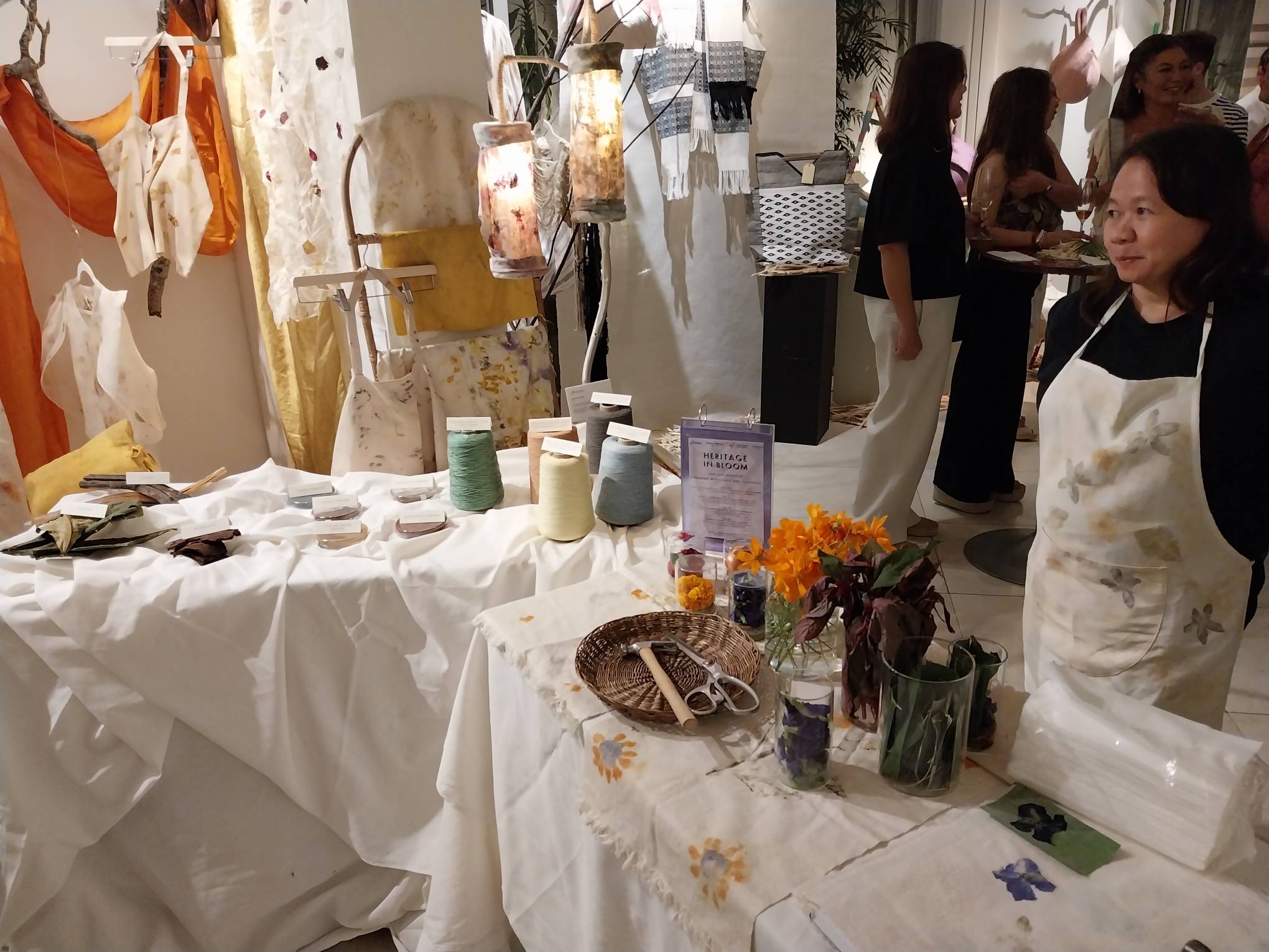 Hammer-flower design booth by Maison Métisse. Photo by Elle Yap.