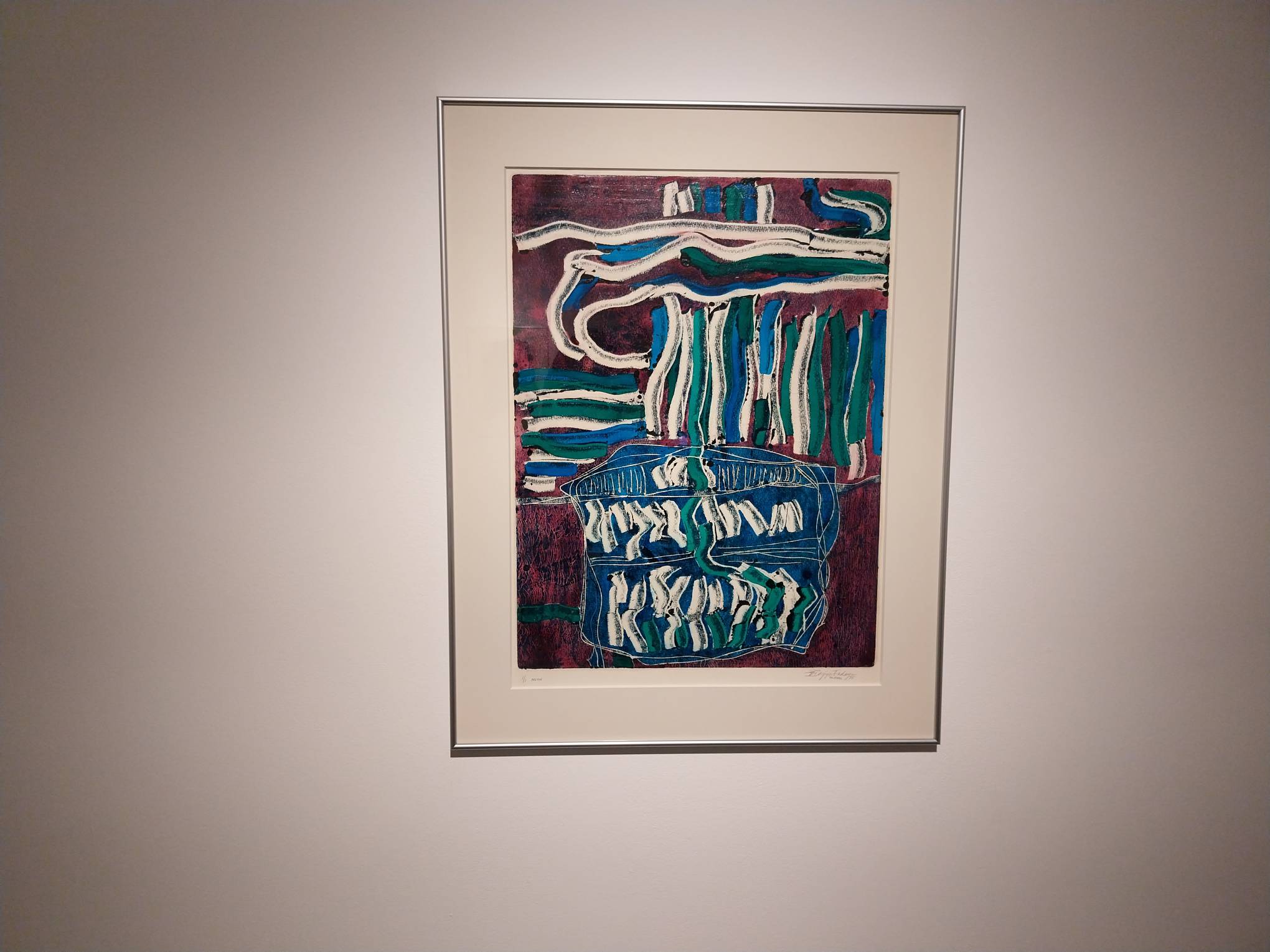 "Neon" by Imelda Cajipe-Endaya from afar. Photo by Elle Yap.