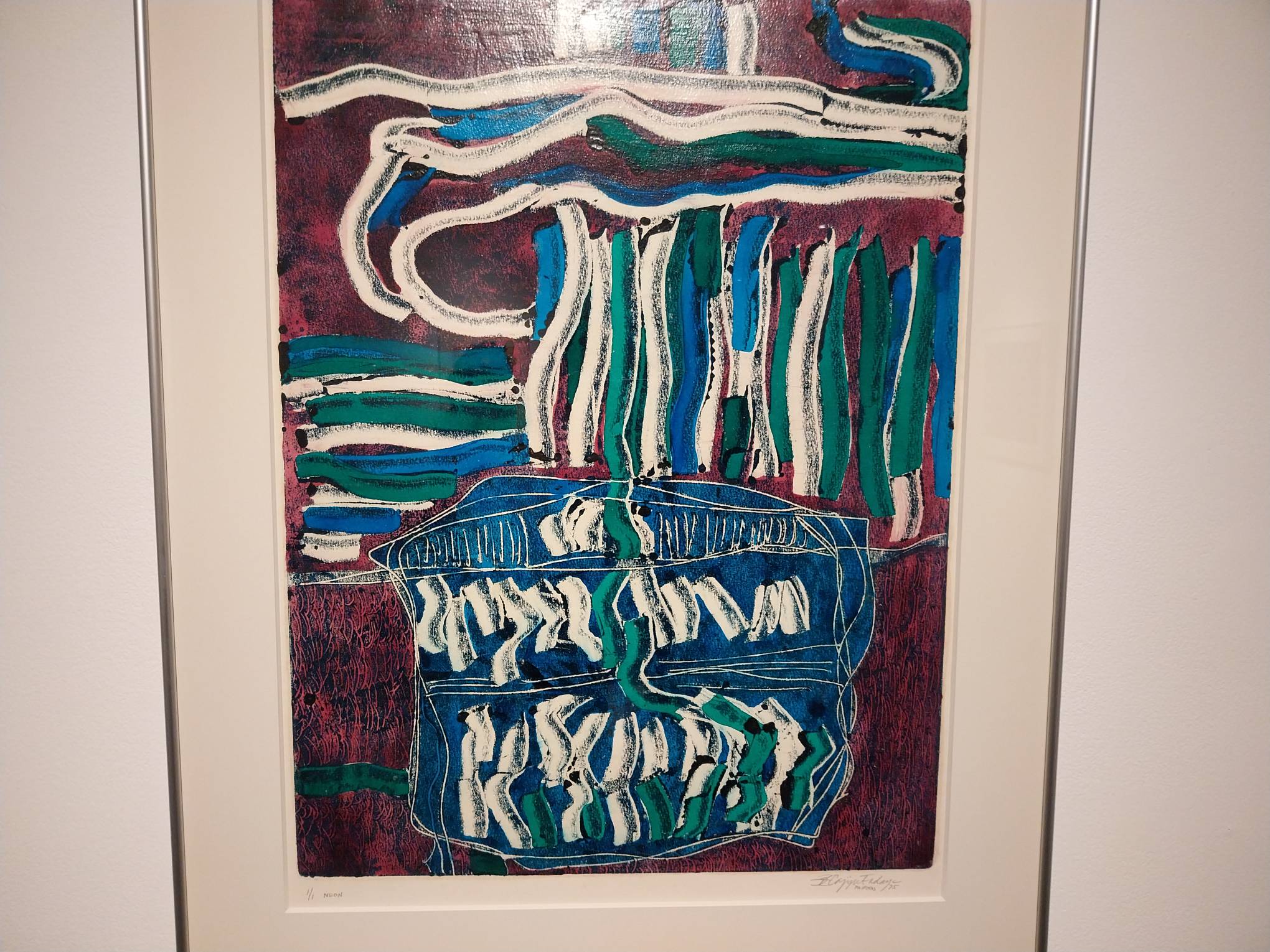 "Neon" by Imelda Cajipe-Endaya. Photo by Elle Yap.