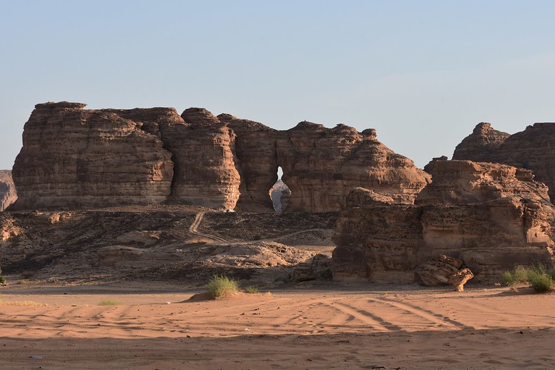 al-Ula, the location of Desert X. Photo by Richard Mortel. Source: Flickr.