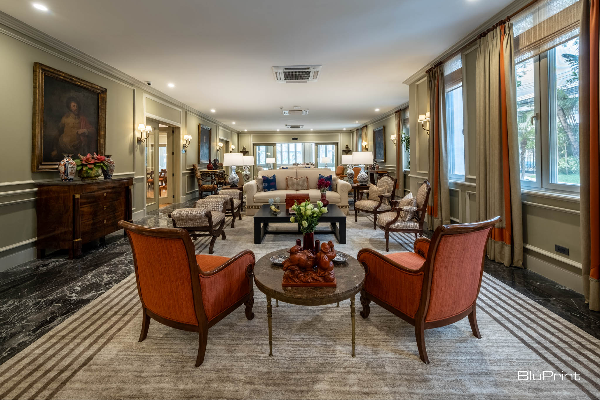 Traditional Drawing Room.