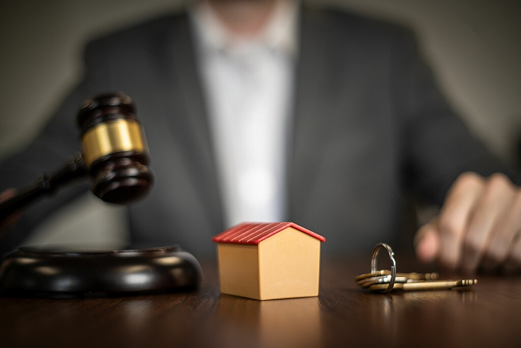 Housing_and_Property_Auction - BluPrint A property auction. Photo by advokatsmart.no. Source: Wikimedia Commons.
