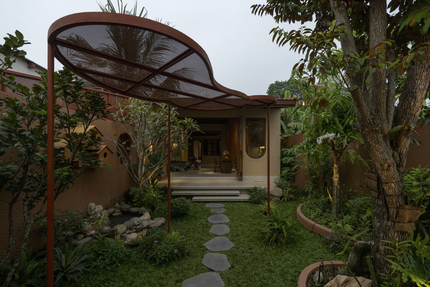 Nam Sua House in Saigon, Vietnam.