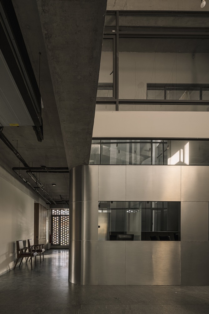 Interior of the college. Photo by The Fishy Project.