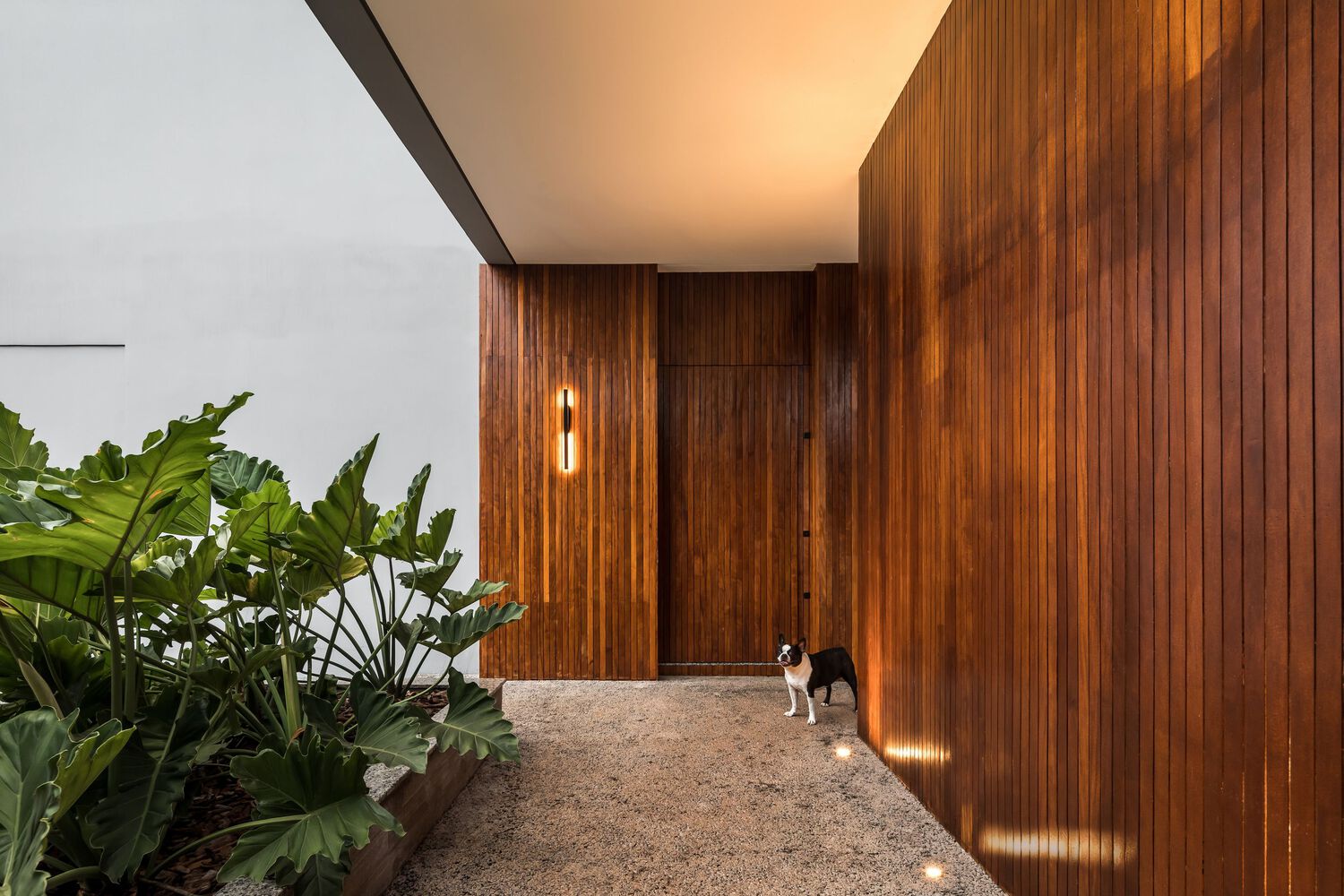 A garden area of the house. Photo by Eduardo Macarios.