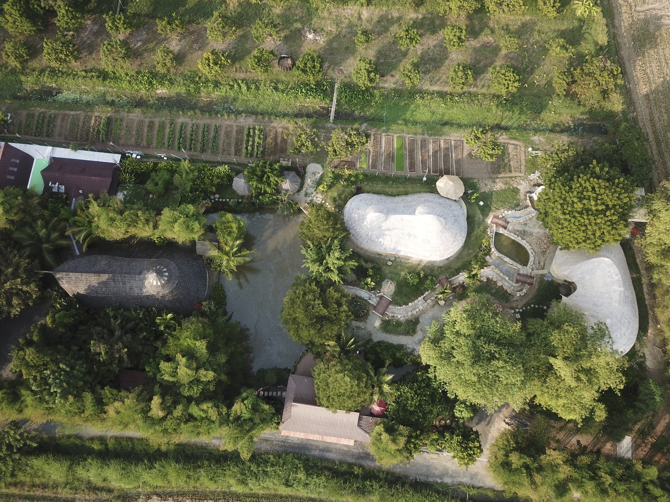 DCIM100MEDIADJI_0028.JPG - BluPrint Bull Cooking School and its associated buildings. Photo from Chiangmai Life Architects.