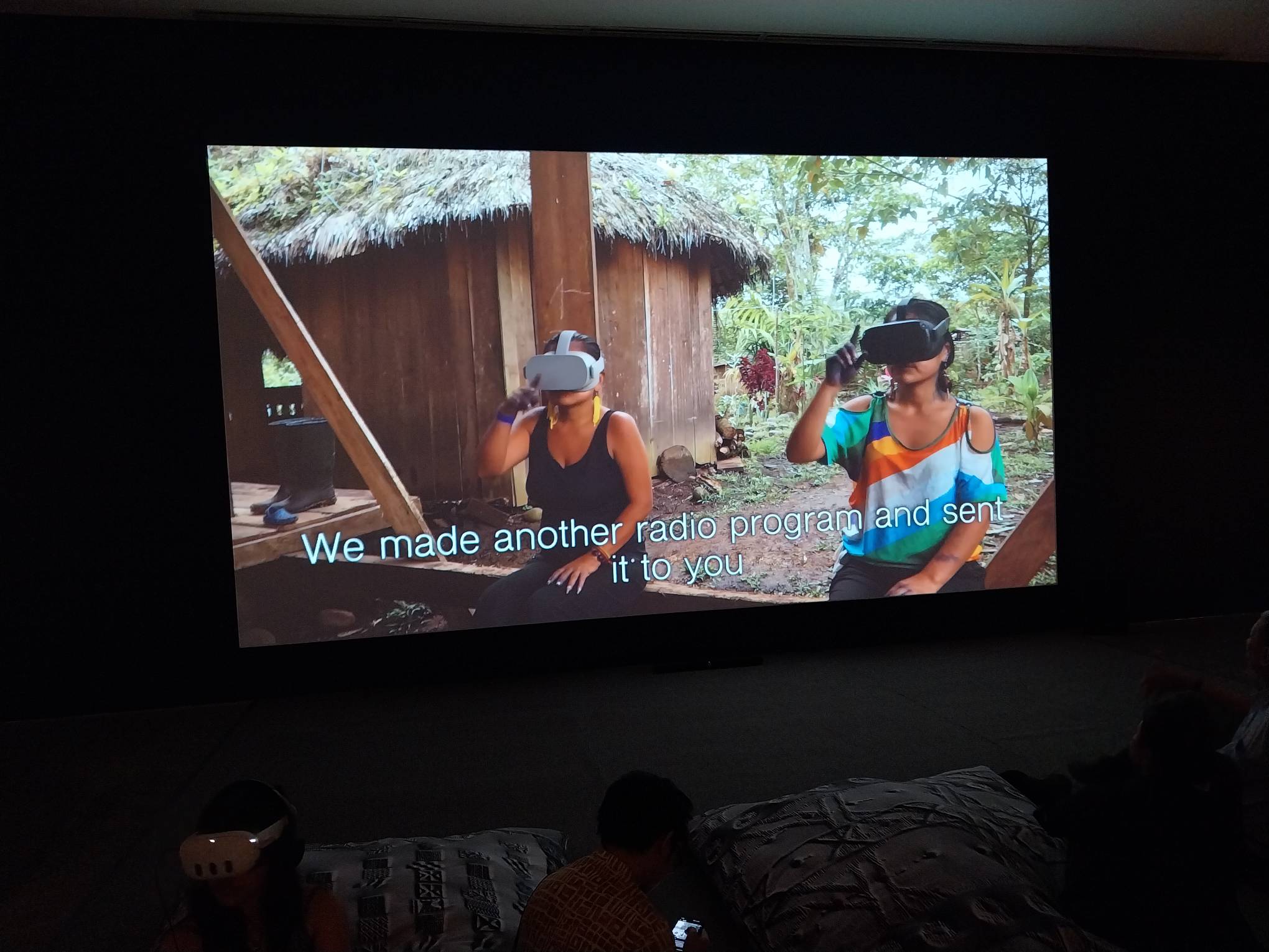 A still from the documentary of "Pi&ntilde;a, Why is the Sky Blue?." Photo by Elle Yap.