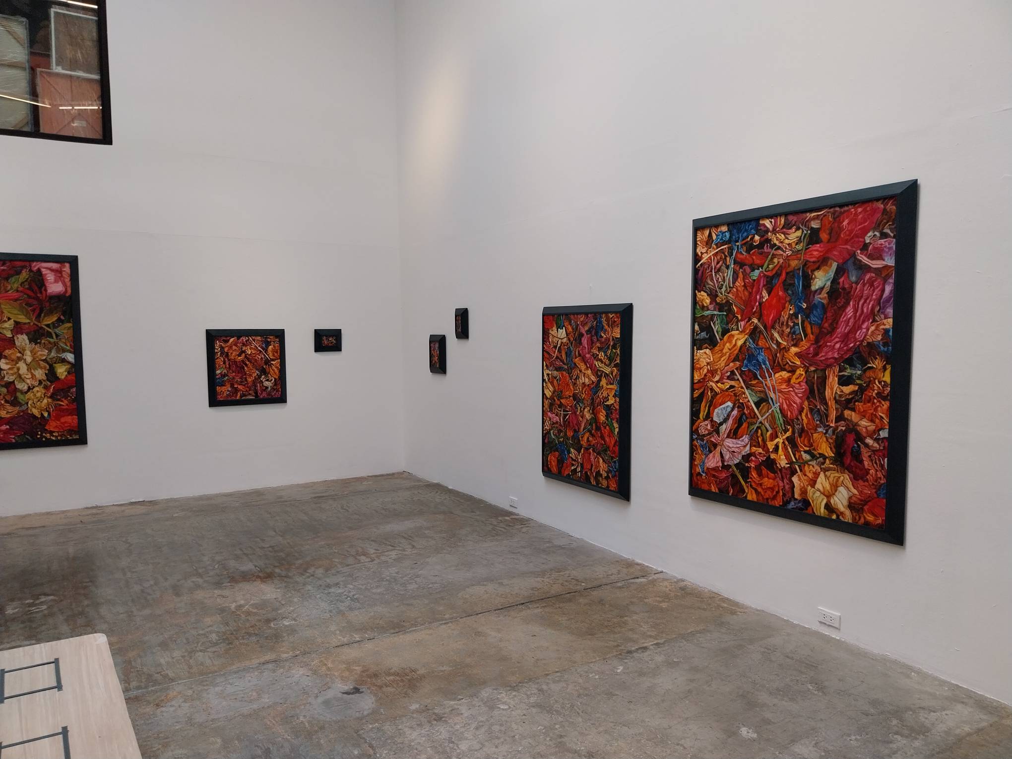 Shannah Orencio's "Rituals of Recovery" exhibit view. Photo by Elle Yap.
