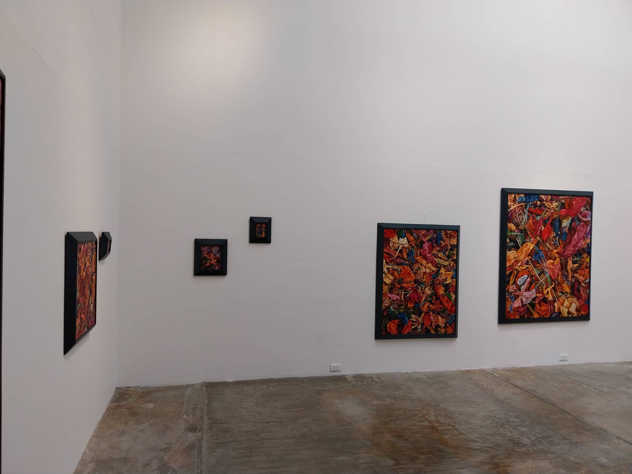 Shannah Orencio's "Rituals of Recovery" exhibit view. Photo by Elle Yap.