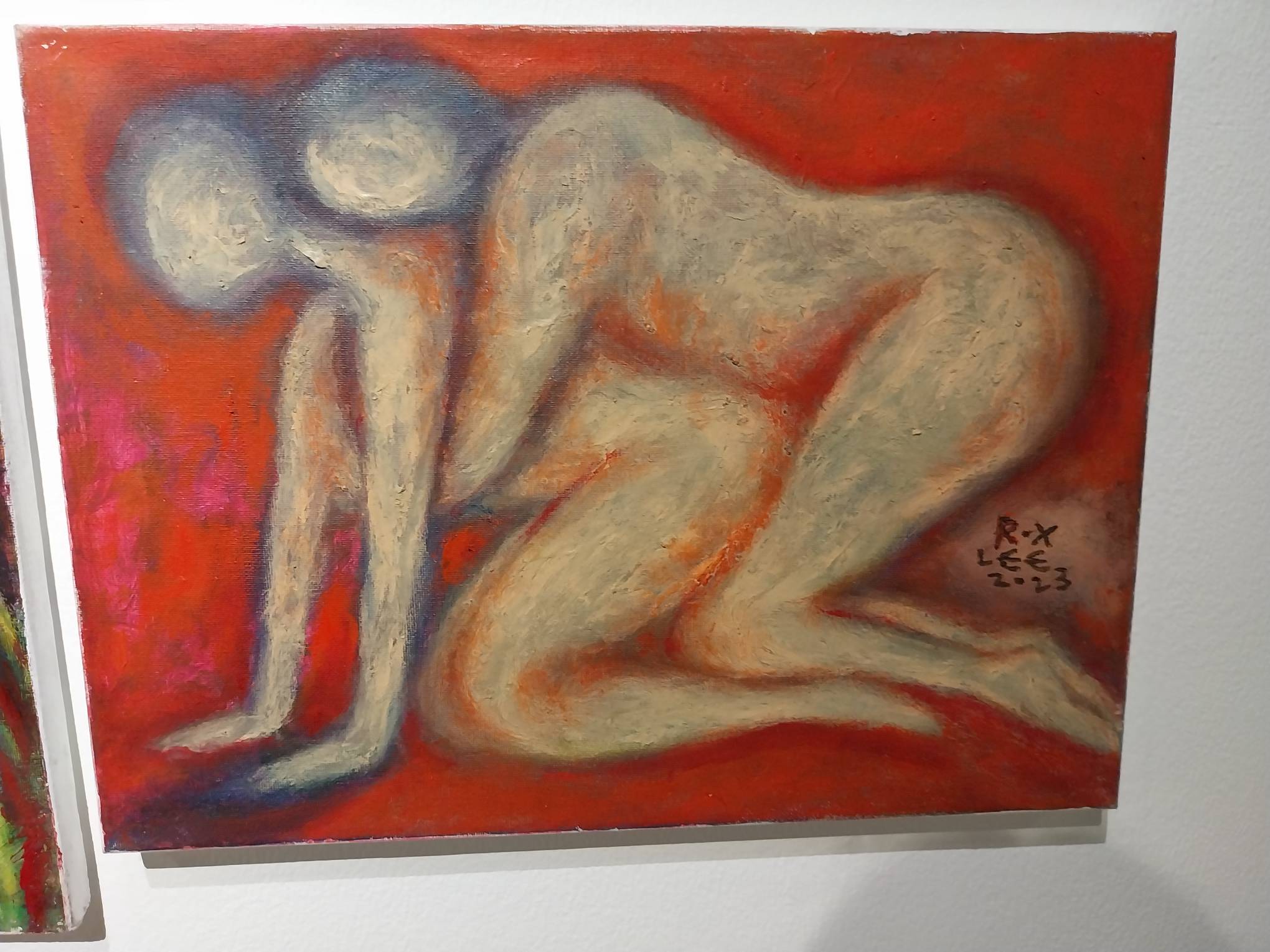 Two people having coitus. Photo by Elle Yap.