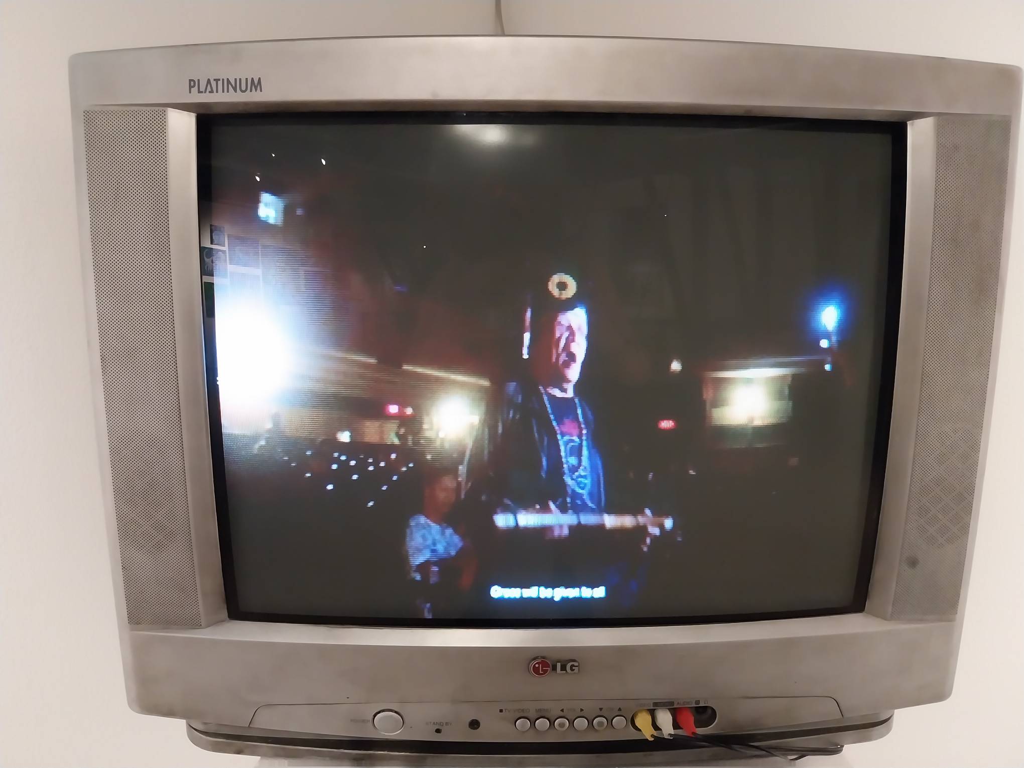 A portion of the short film in the movie theater. Photo by Elle Yap.