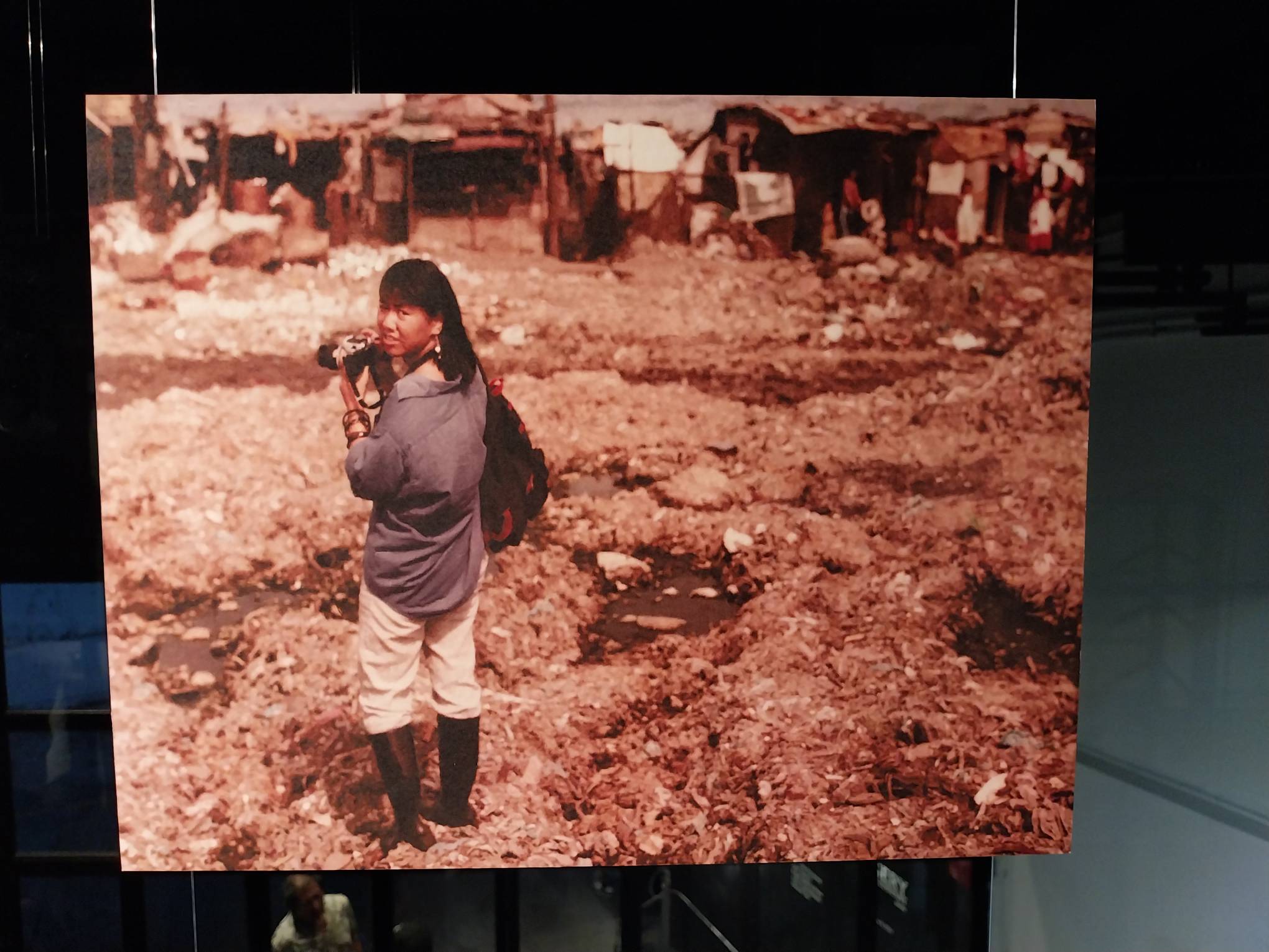 Image of Angel Velasco Shaw at work. Photo by Elle Yap.