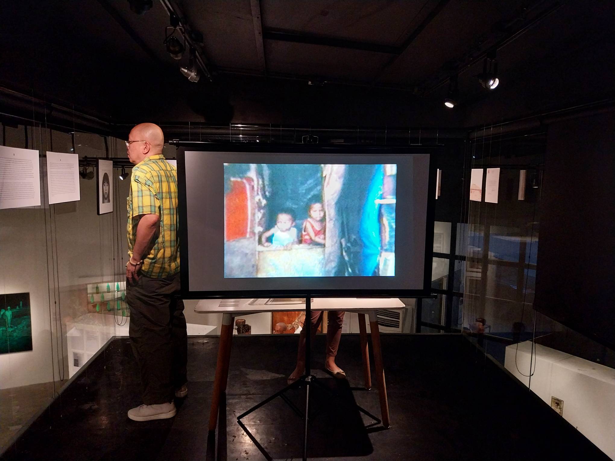 One of the scenes from Angel Velasco Shaw's movie "Balikbayan." Photo by Elle Yap.