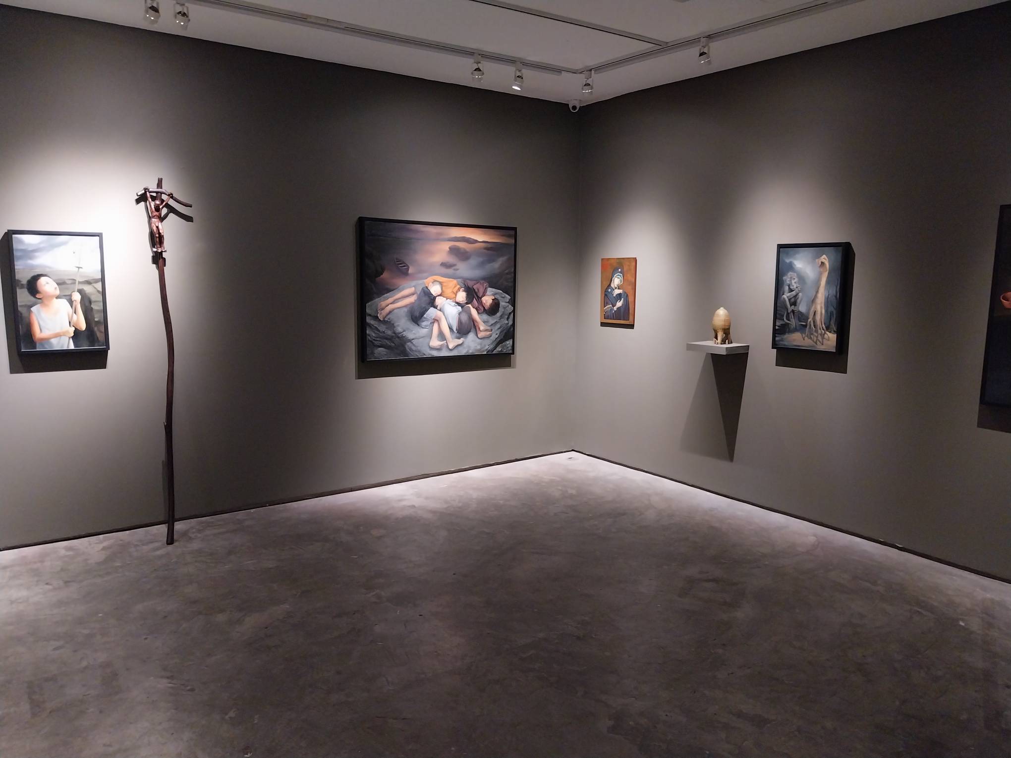 One corner of the "Copula" exhibit. Photo by Elle Yap.