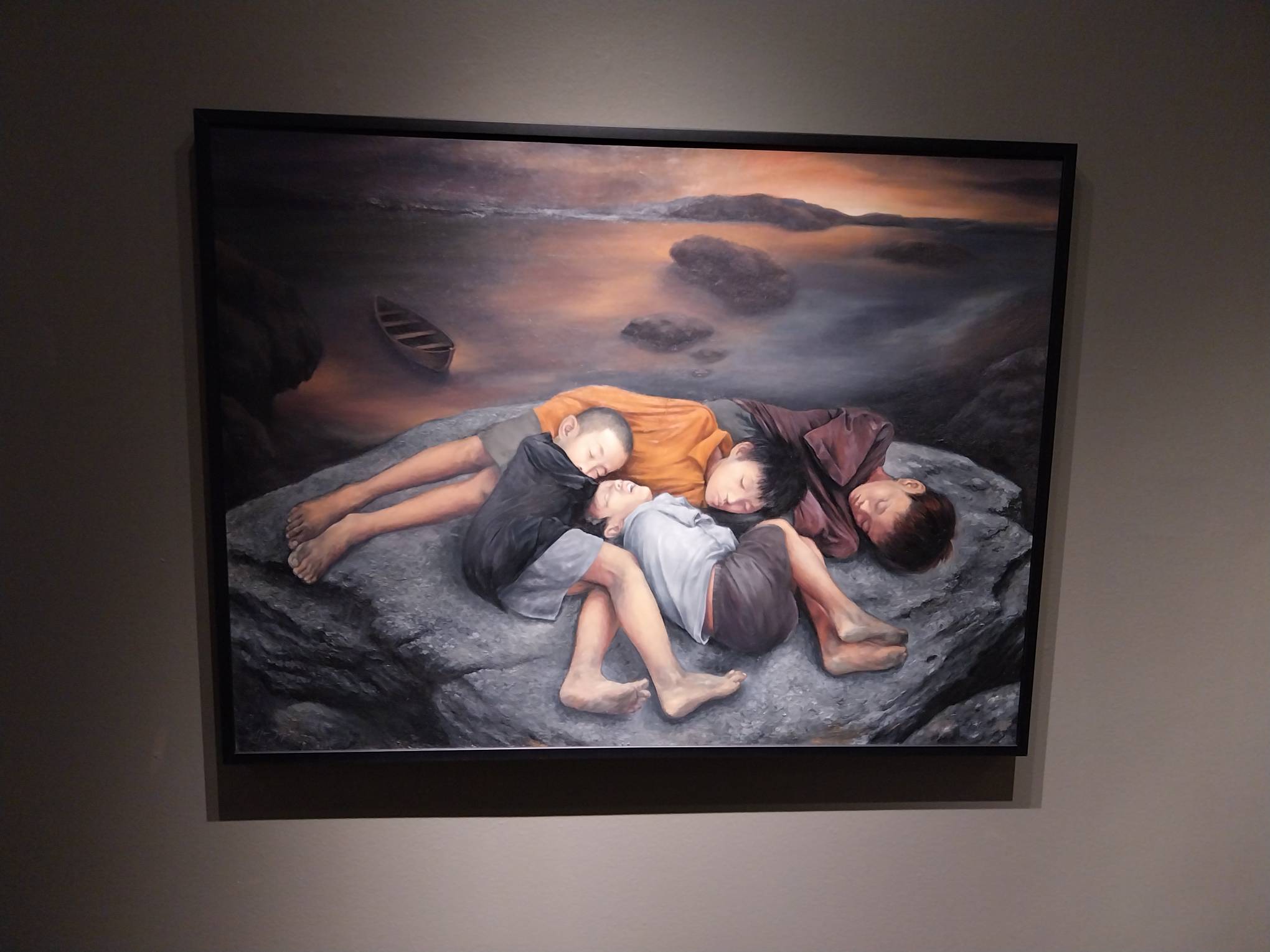 "Amelēs Potamos: Ilog ng Pagkalimot" by Salvador Alonday. Photo by Elle Yap.