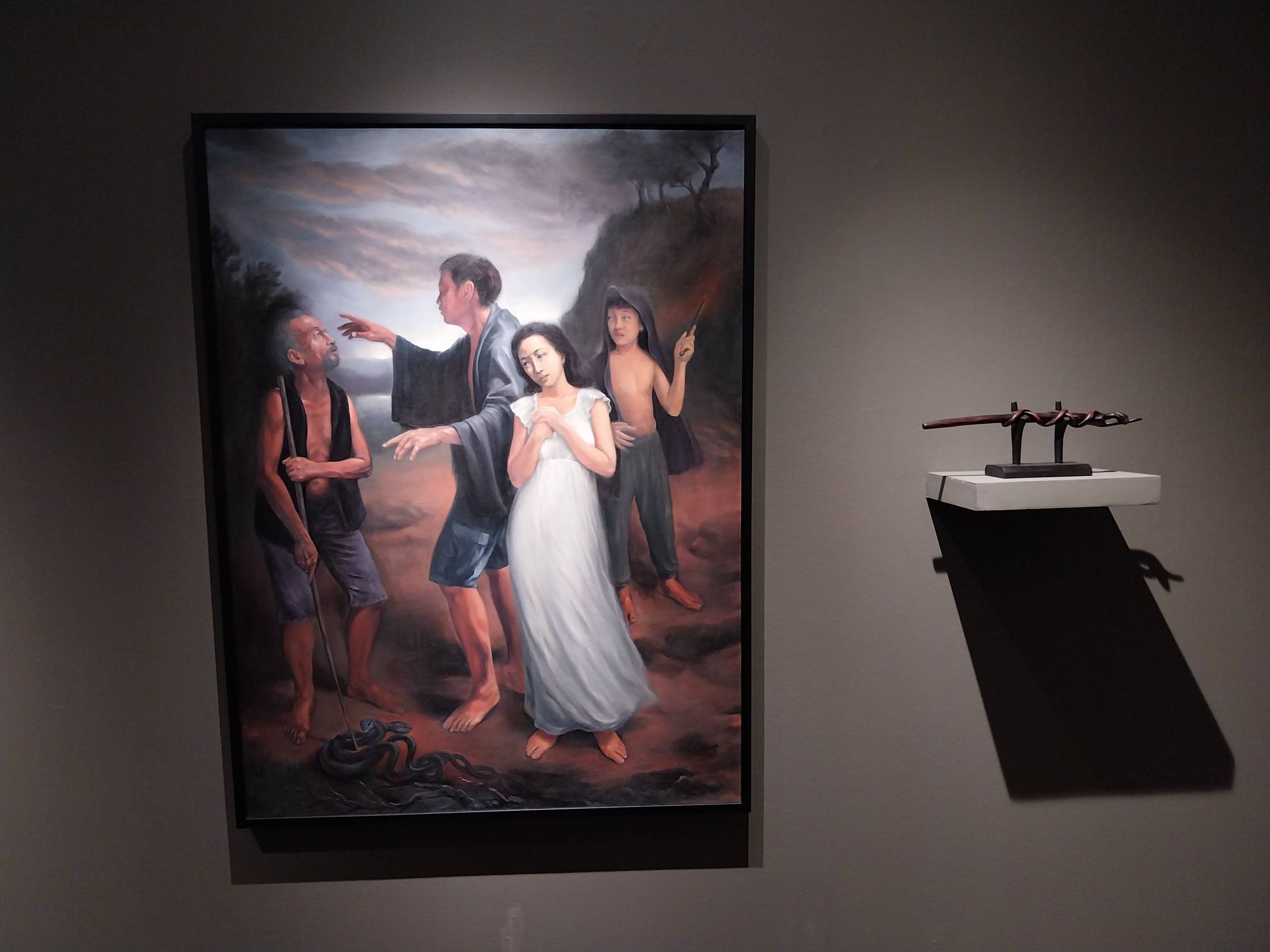 "A Gathering" by Salvador Alonday. Photo by Elle Yap.