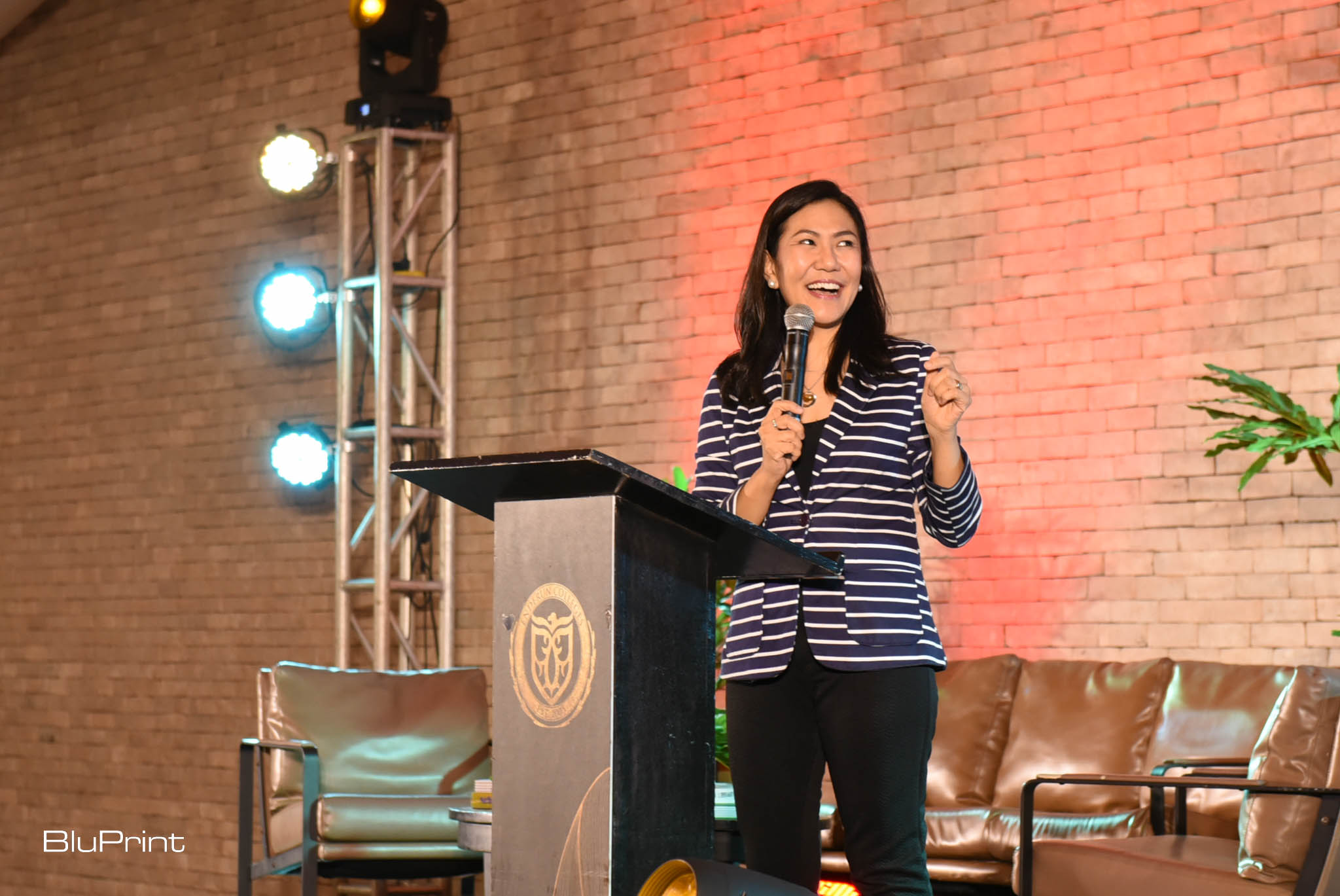 Senior Interior Designer Rio Siasar of Aidea discussing "Interior Design in the Urban Fabric" for Ask the Experts at Enderun.