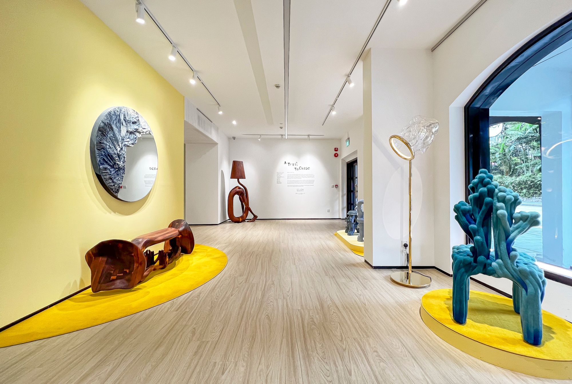 A Trail to Chase Installation images Image courtesy of LOY Contemporary Art Gallery.