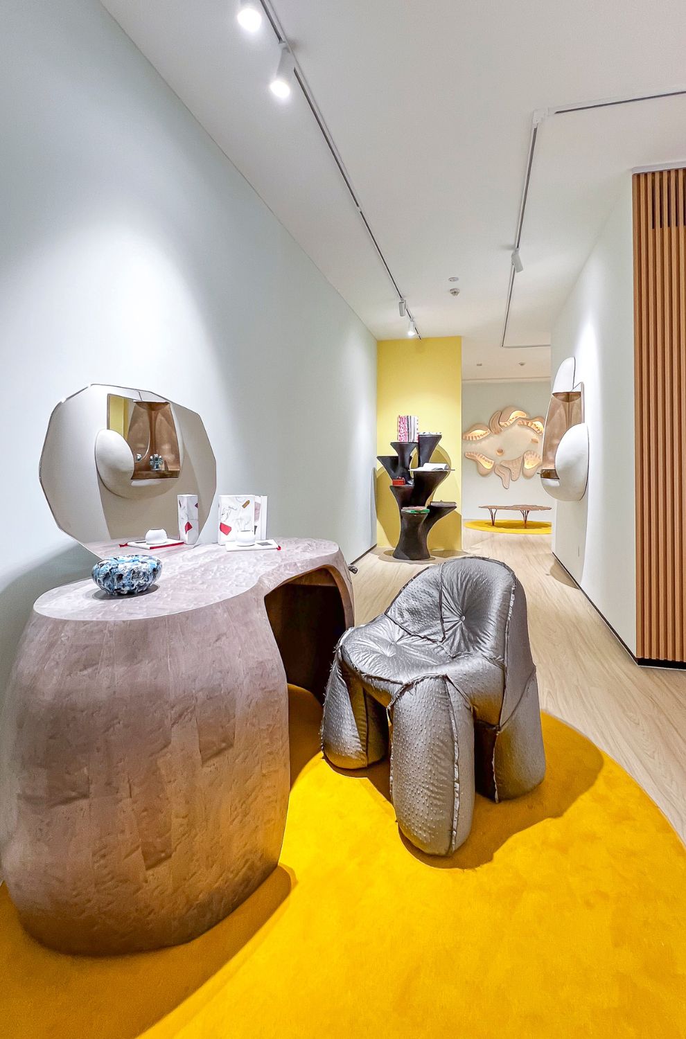 A Trail to Chase Installation images courtesy of LOY  Gallery.