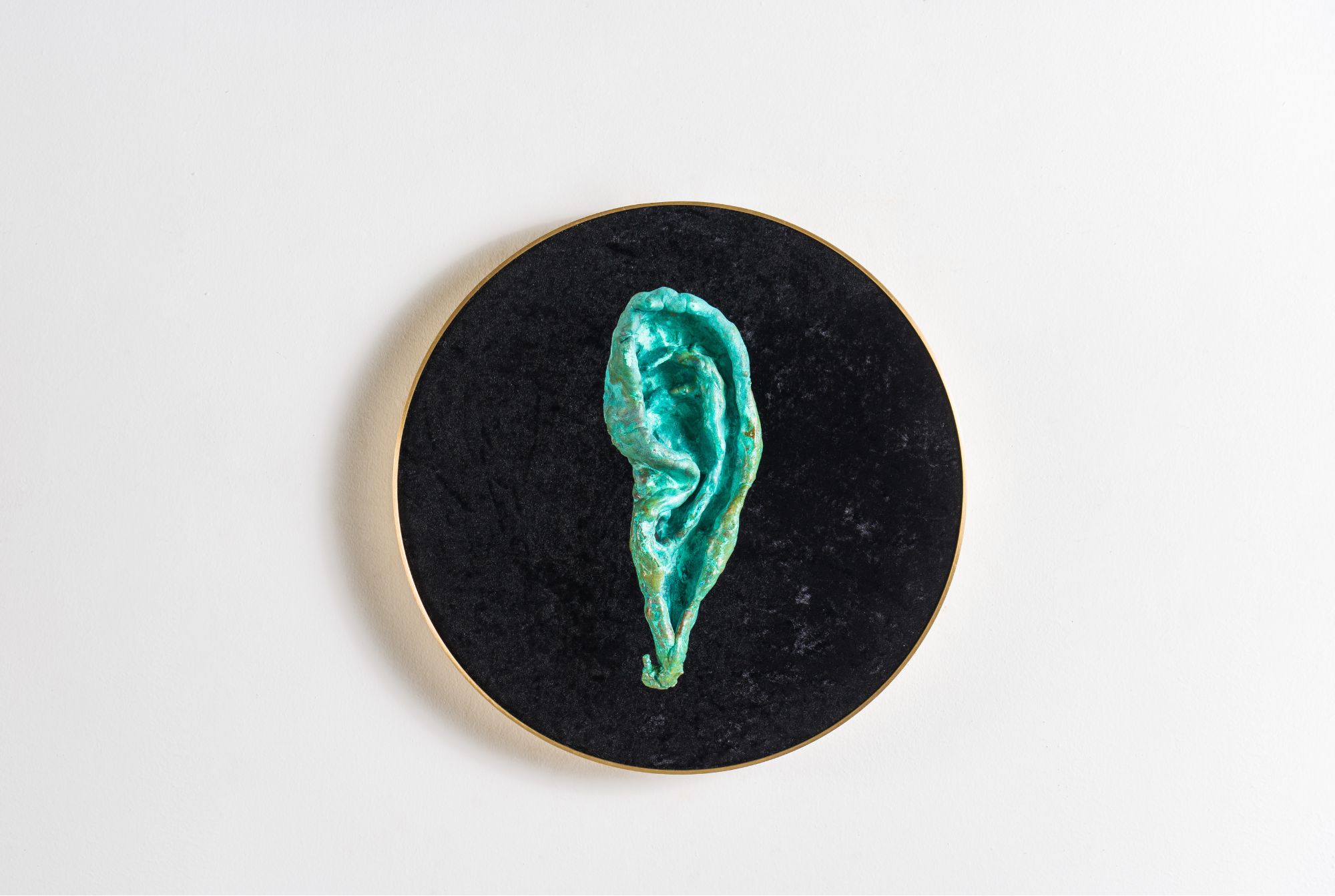 Brecht Wright Gander Copper Ear Sculpture.