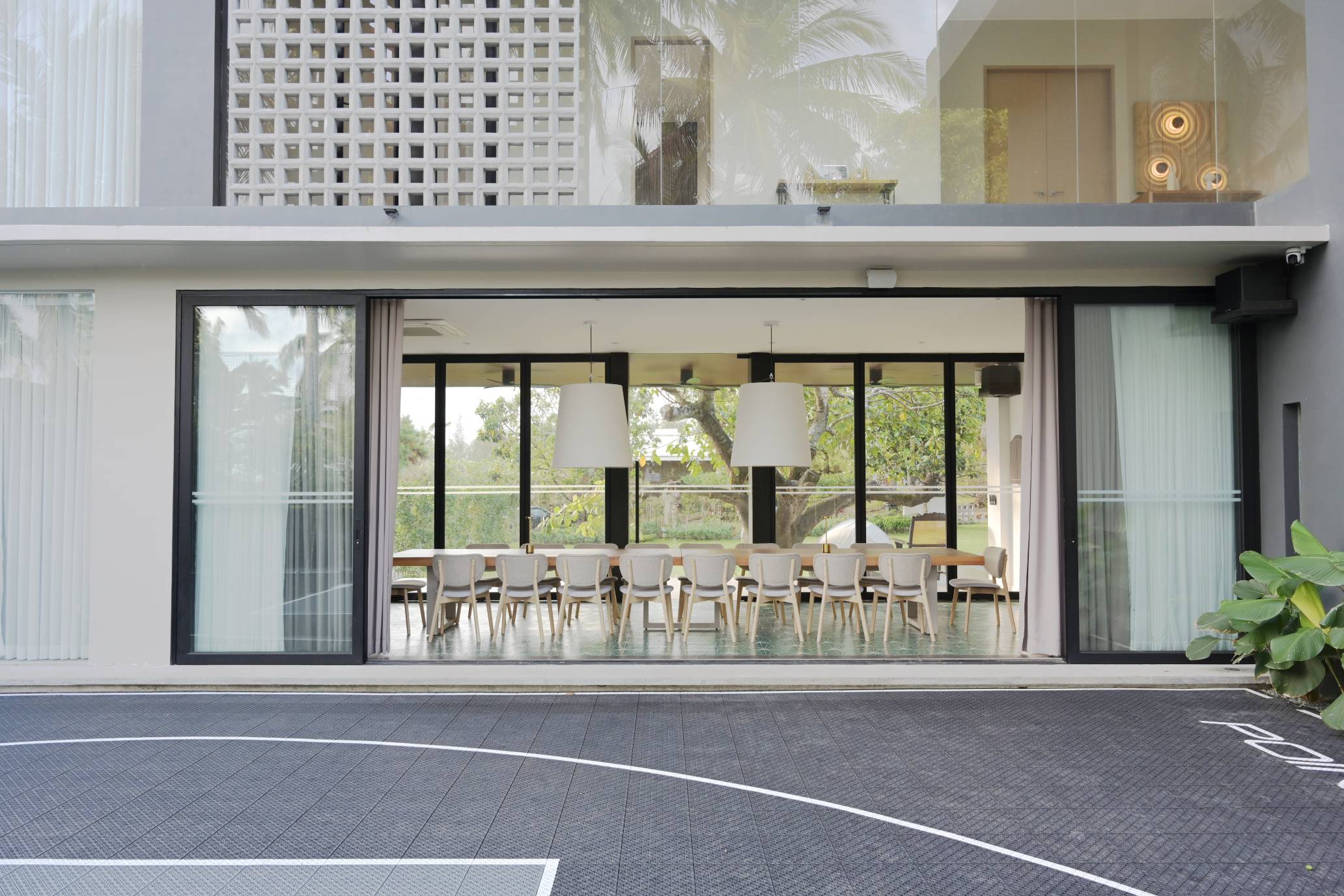 The 18-seater dining area. Courtesy of Joleena Gonzalez.