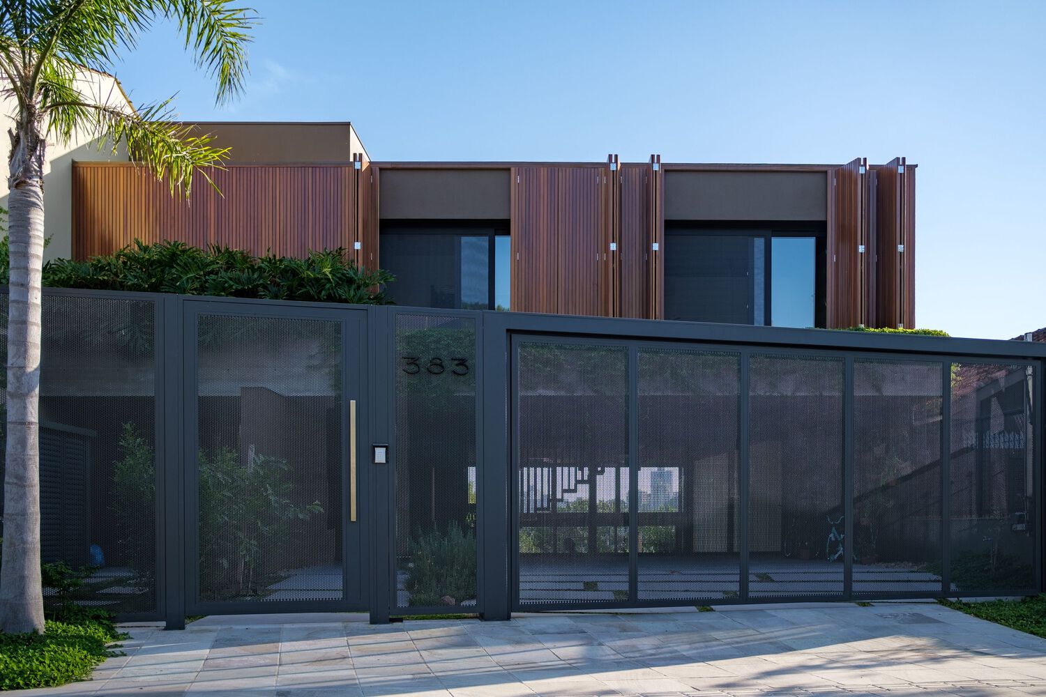 Front gate of the house. Photo by Gabriel Konrath.