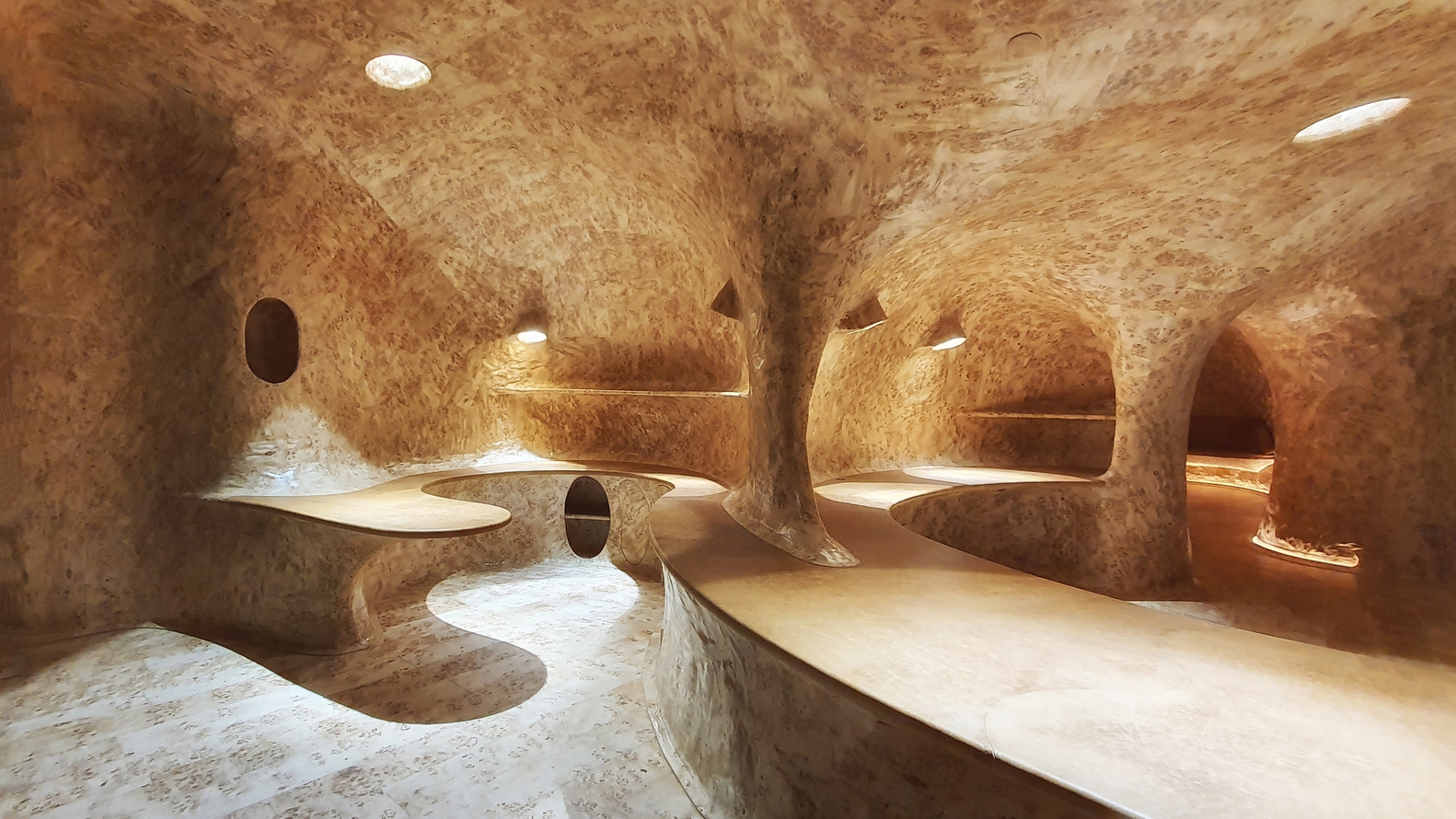 One of the areas of the office. Photo provided by Javier Senosiain.