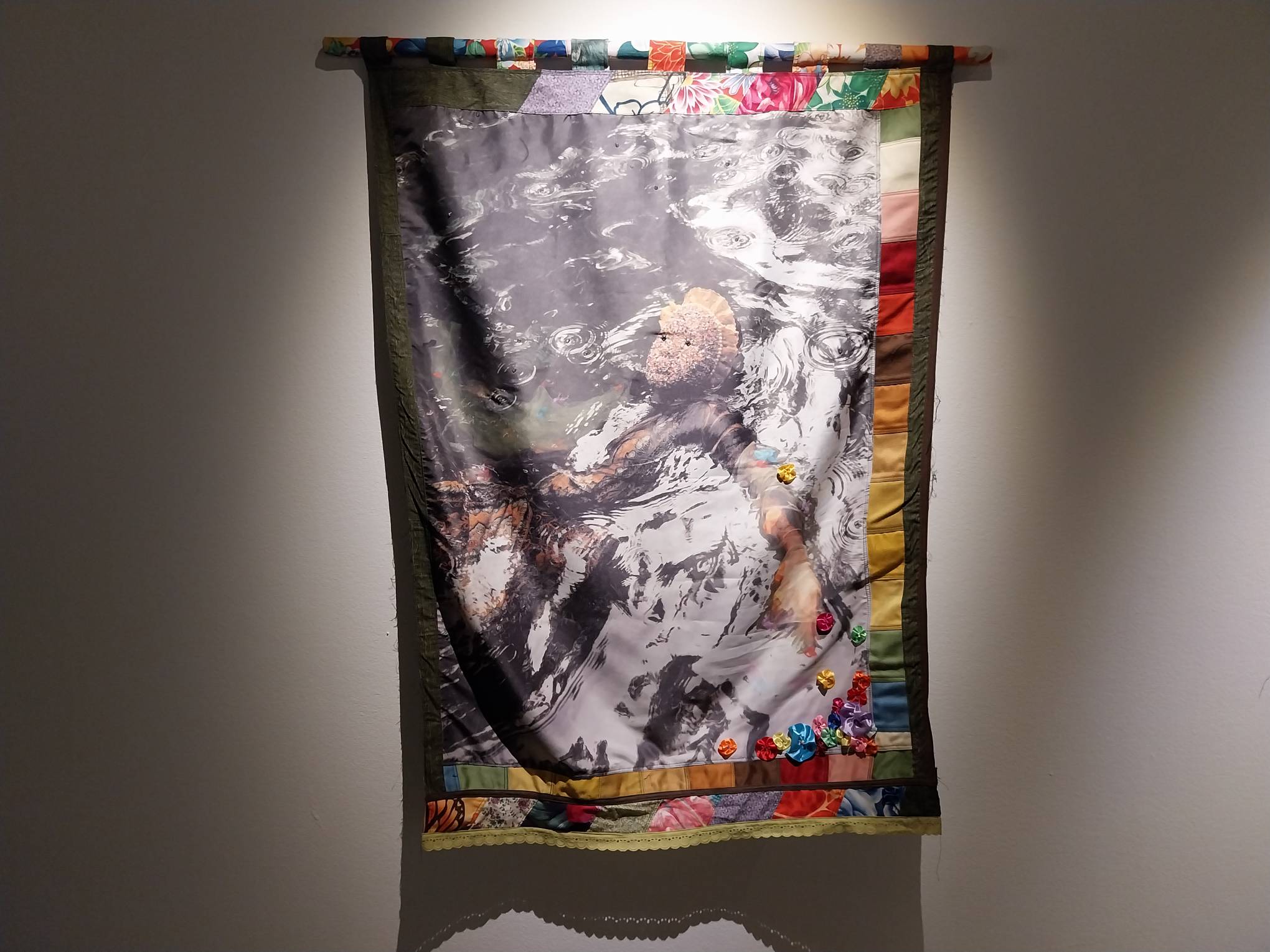 One of the works by Tekla Tamoria in "The Ylang-Ylang Club." Photo by Elle Yap.